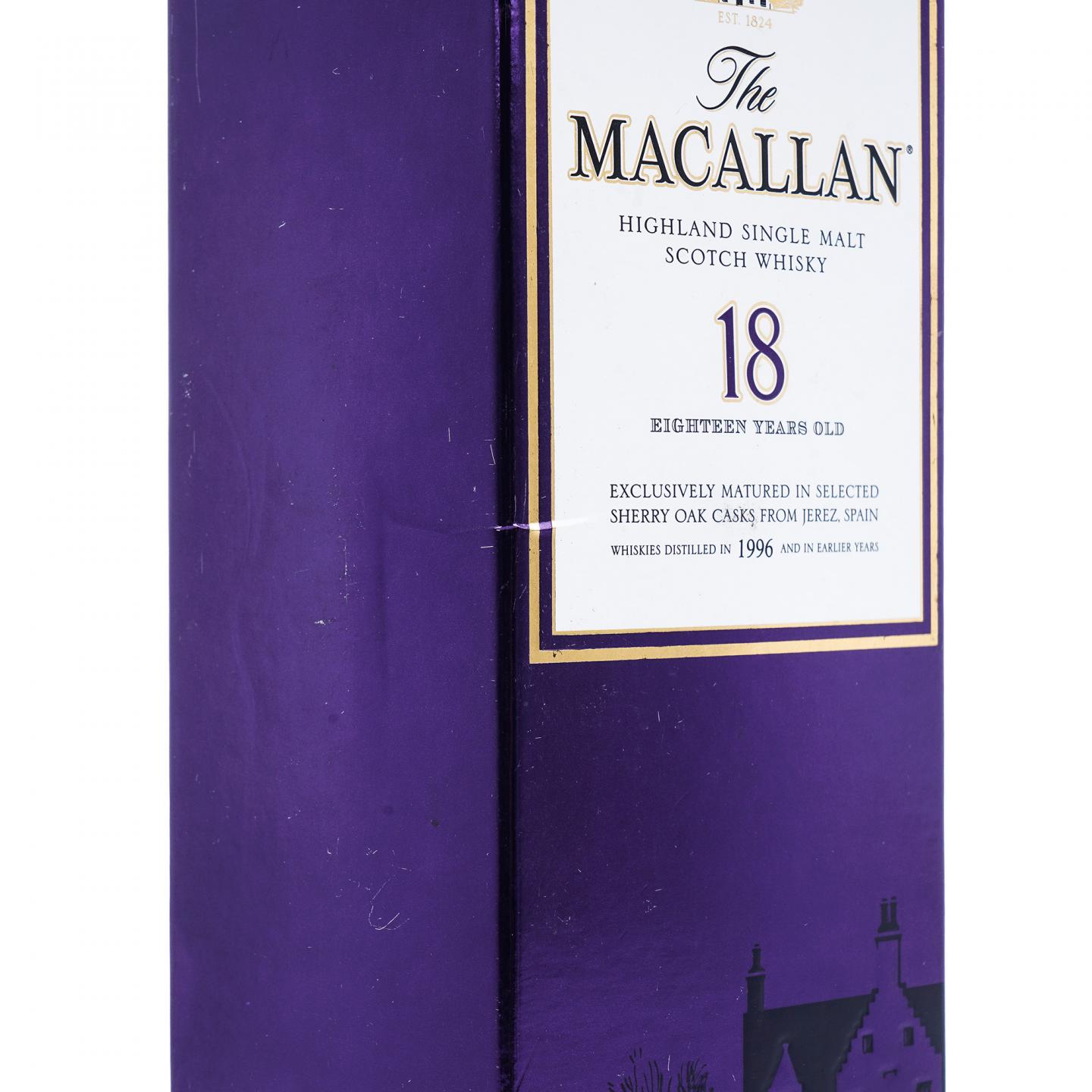 Macallan 麦卡伦 18年 1996 雪莉桶