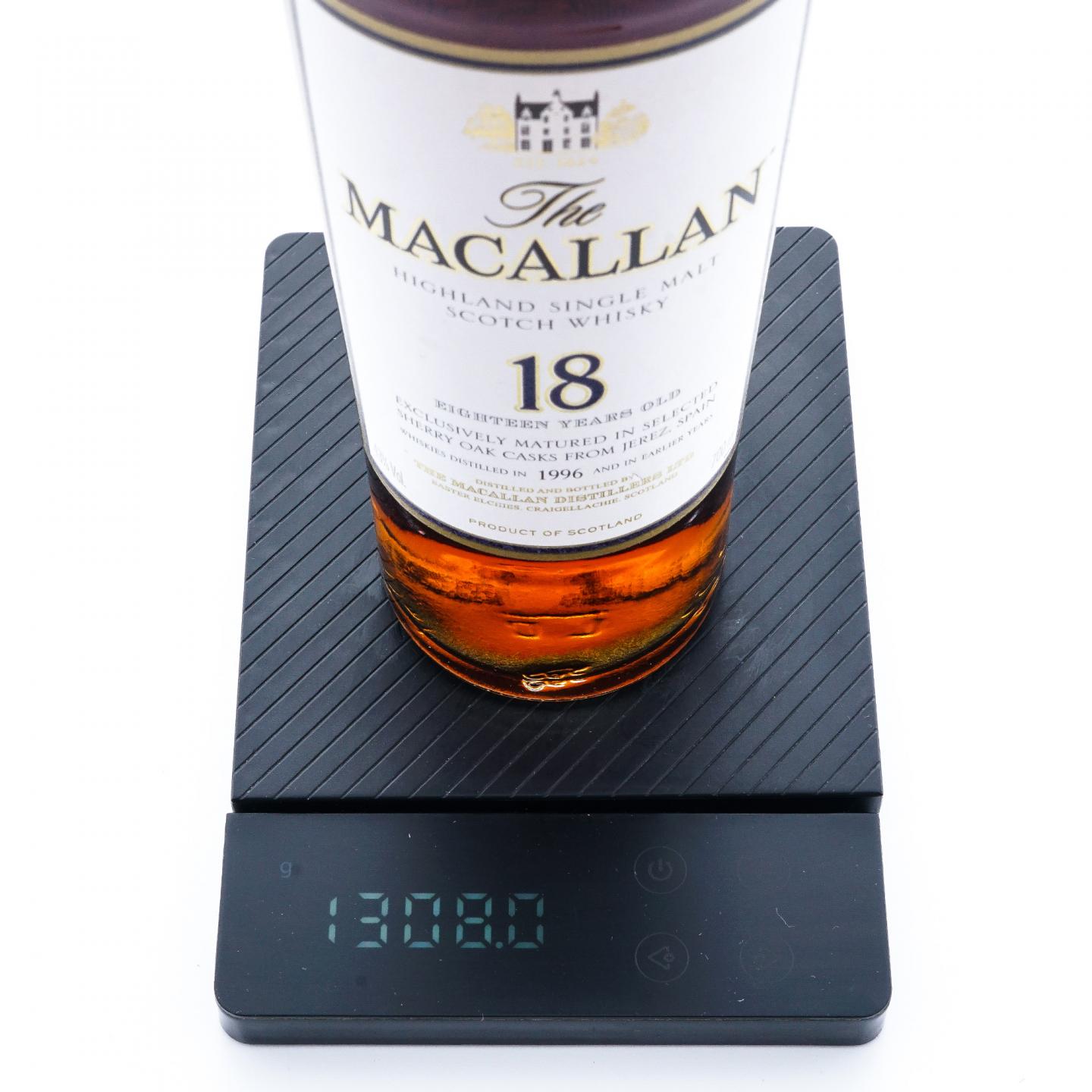 Macallan 麦卡伦 18年 1996 雪莉桶