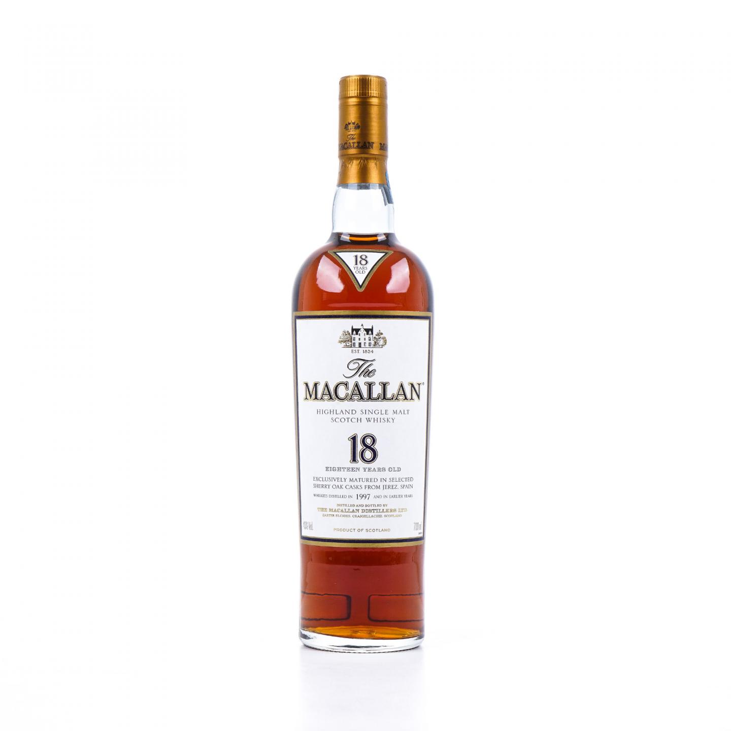 Macallan 麦卡伦 18年 1997 雪莉桶