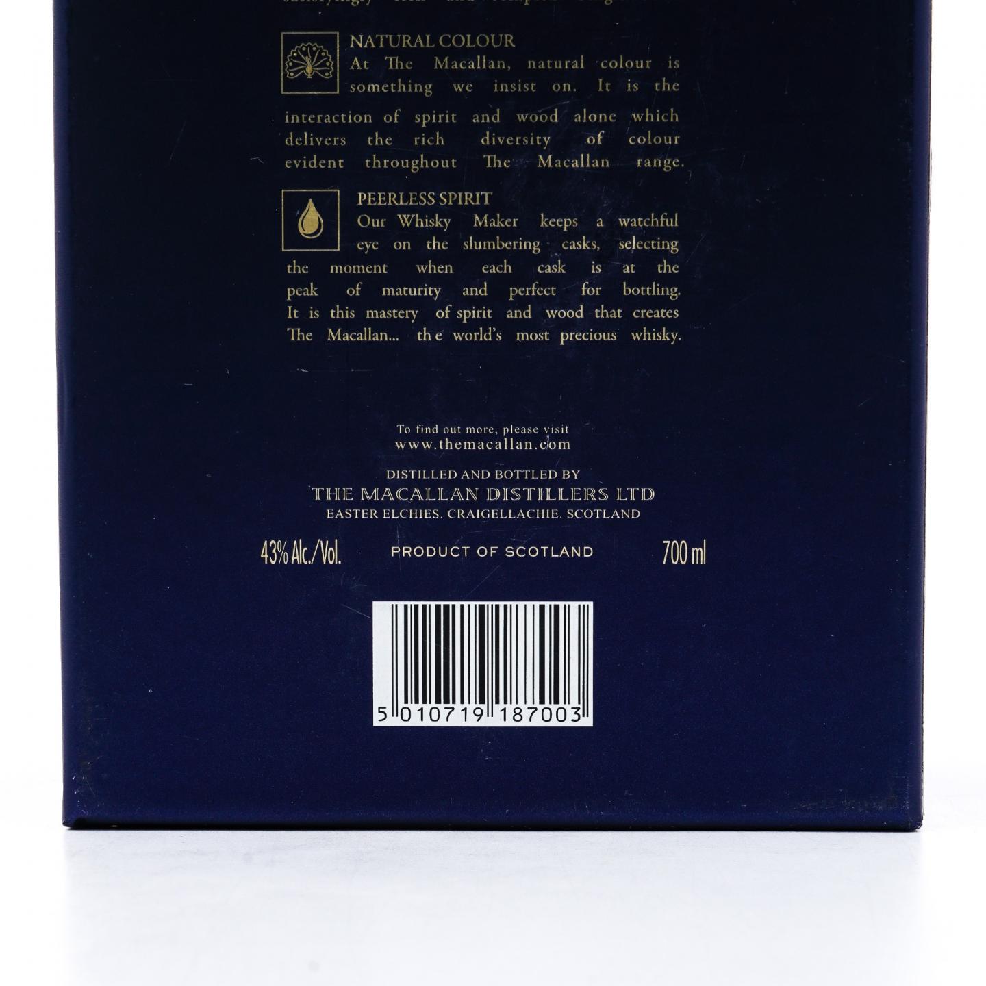 Macallan 麦卡伦 18年 1997 雪莉桶