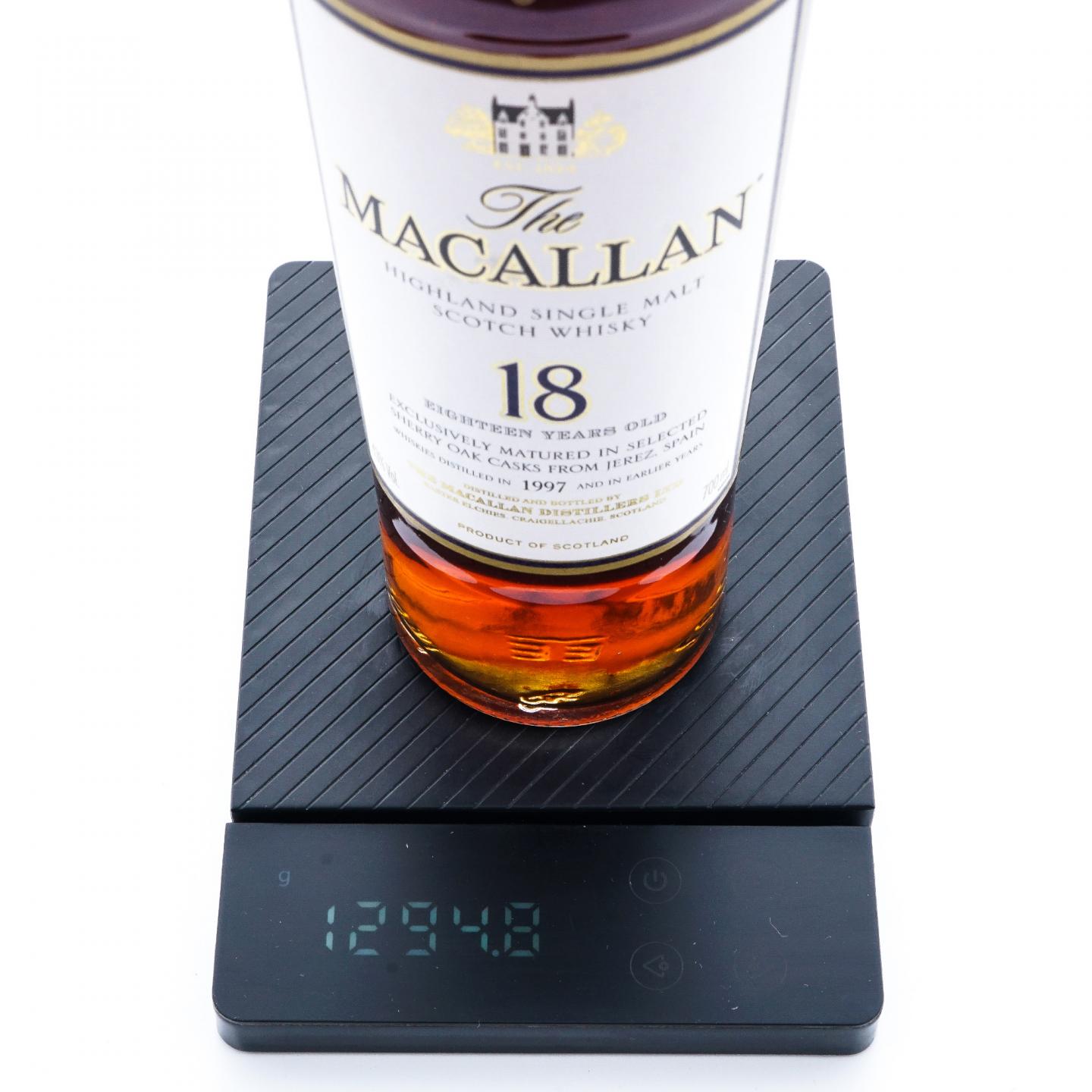 Macallan 麦卡伦 18年 1997 雪莉桶