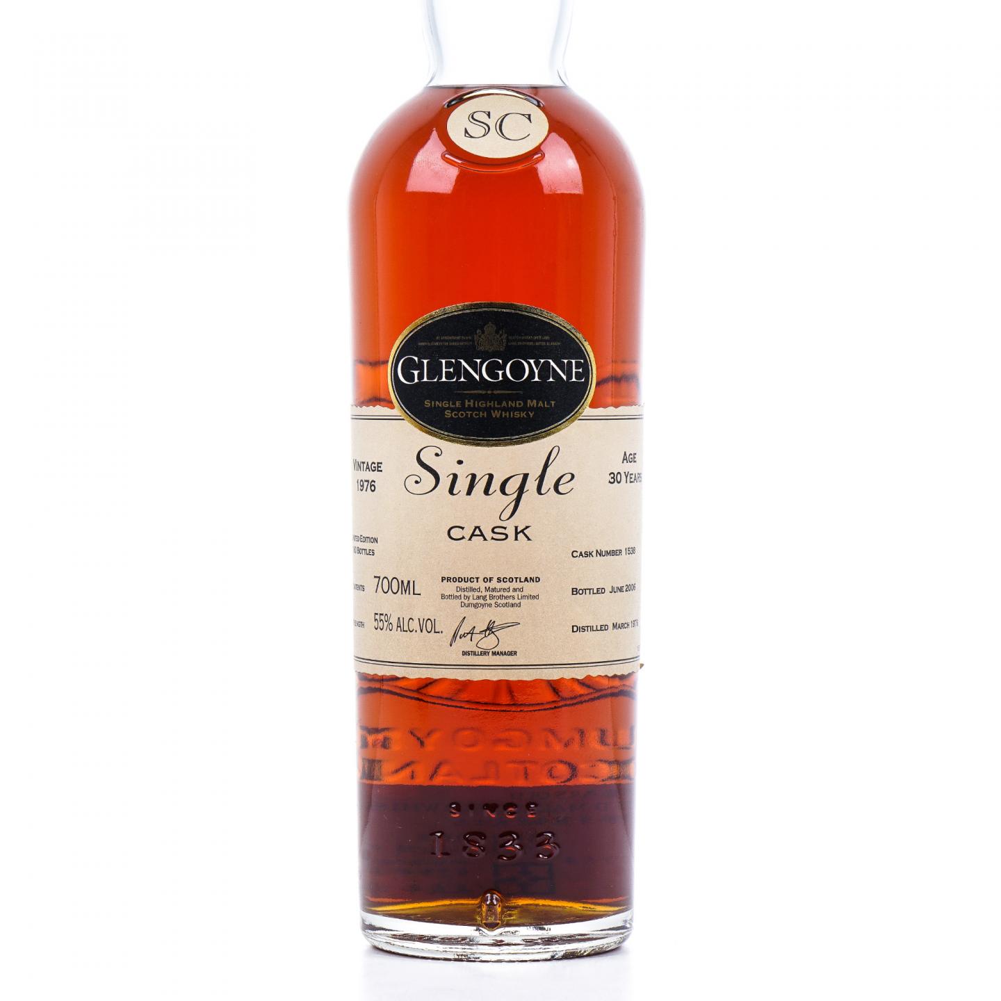 Glengoyne 格兰哥尼 30年 1976-2006 单桶