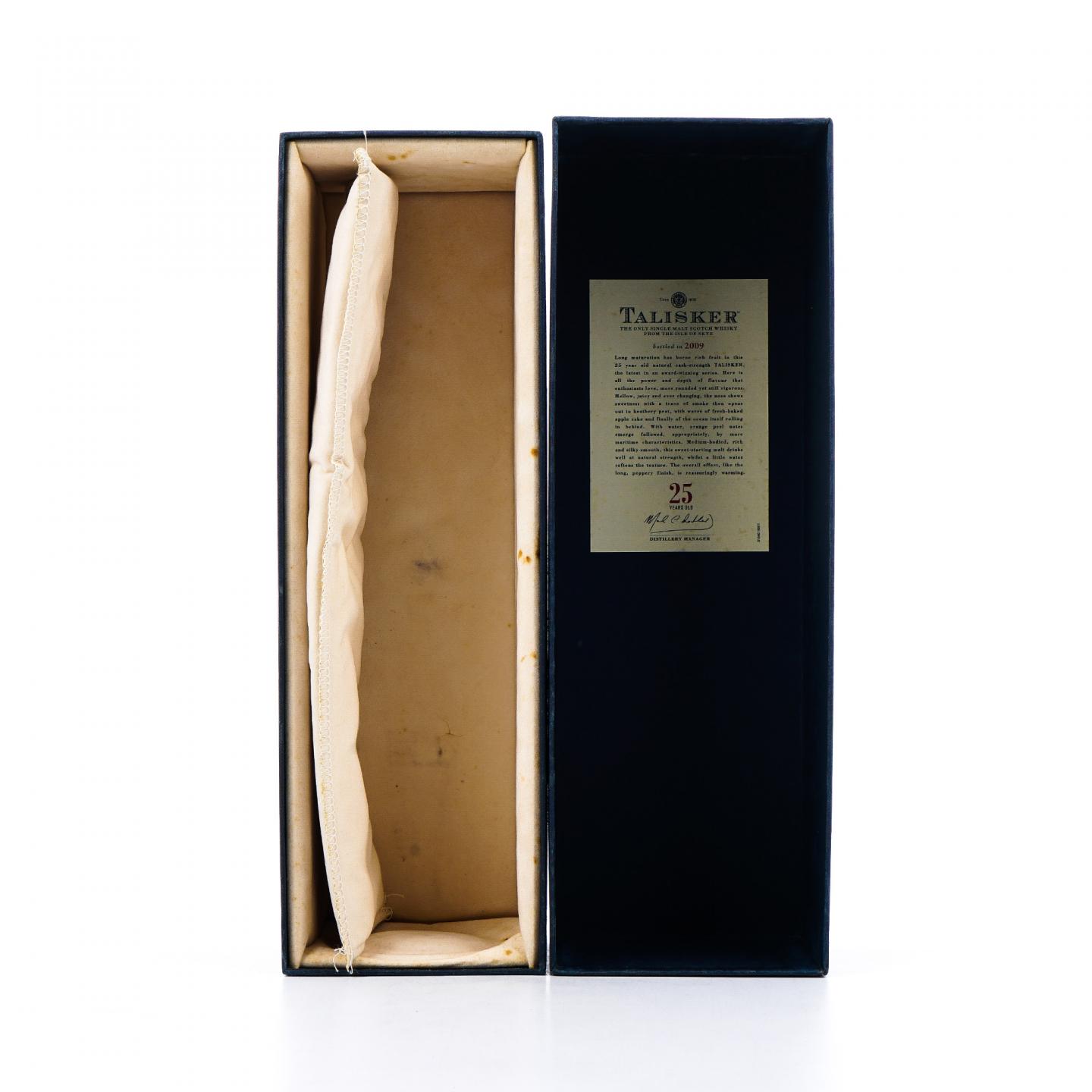 Talisker 泰斯卡 25年 2009 SR系列