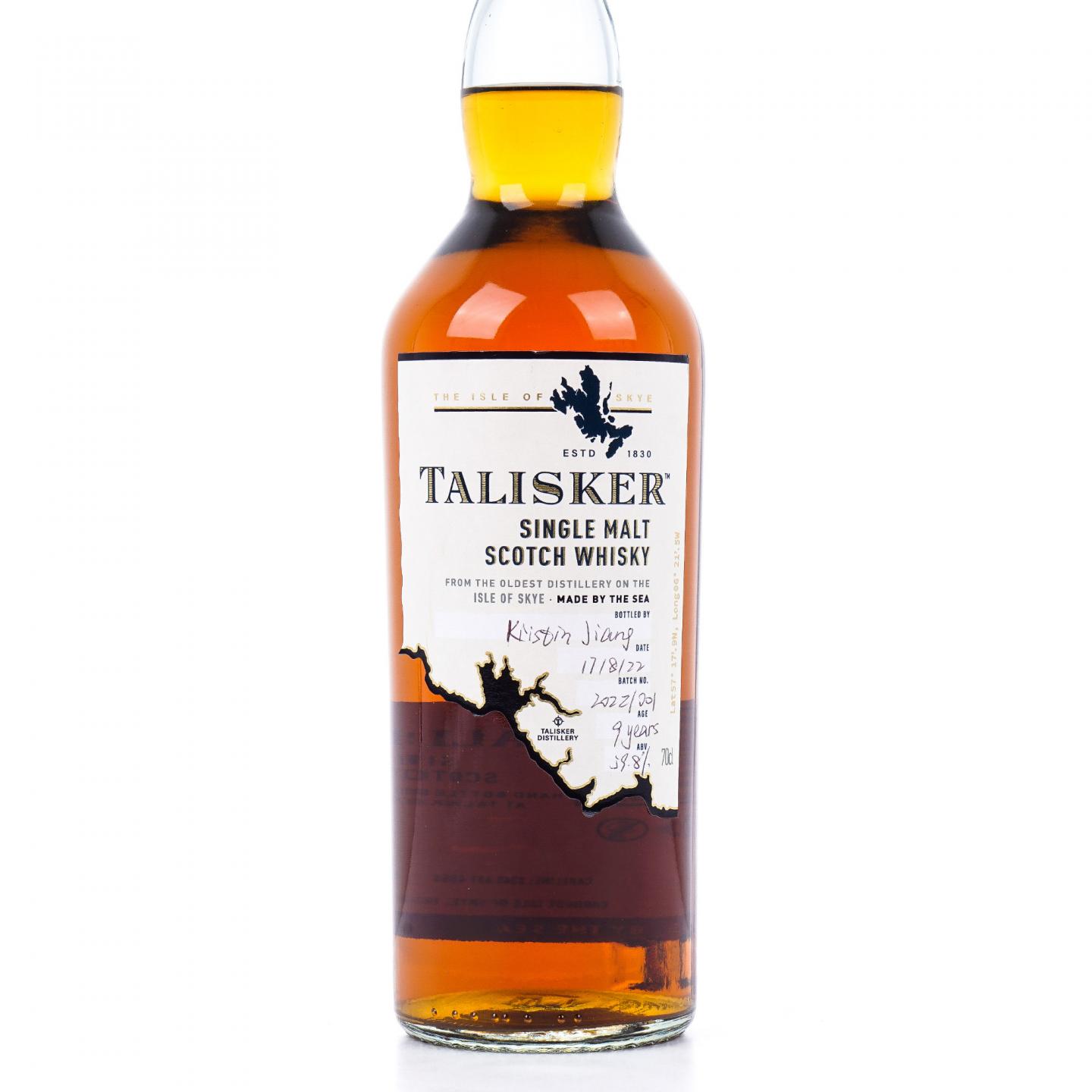 Talisker 泰斯卡 9年 2022 Hand Filled
