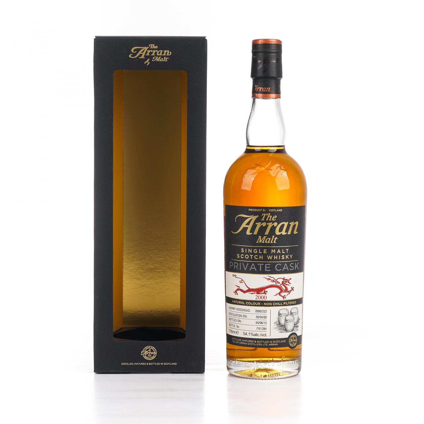 Arran 艾伦 2000-2015 Private Cask 雪莉桶#2000/222