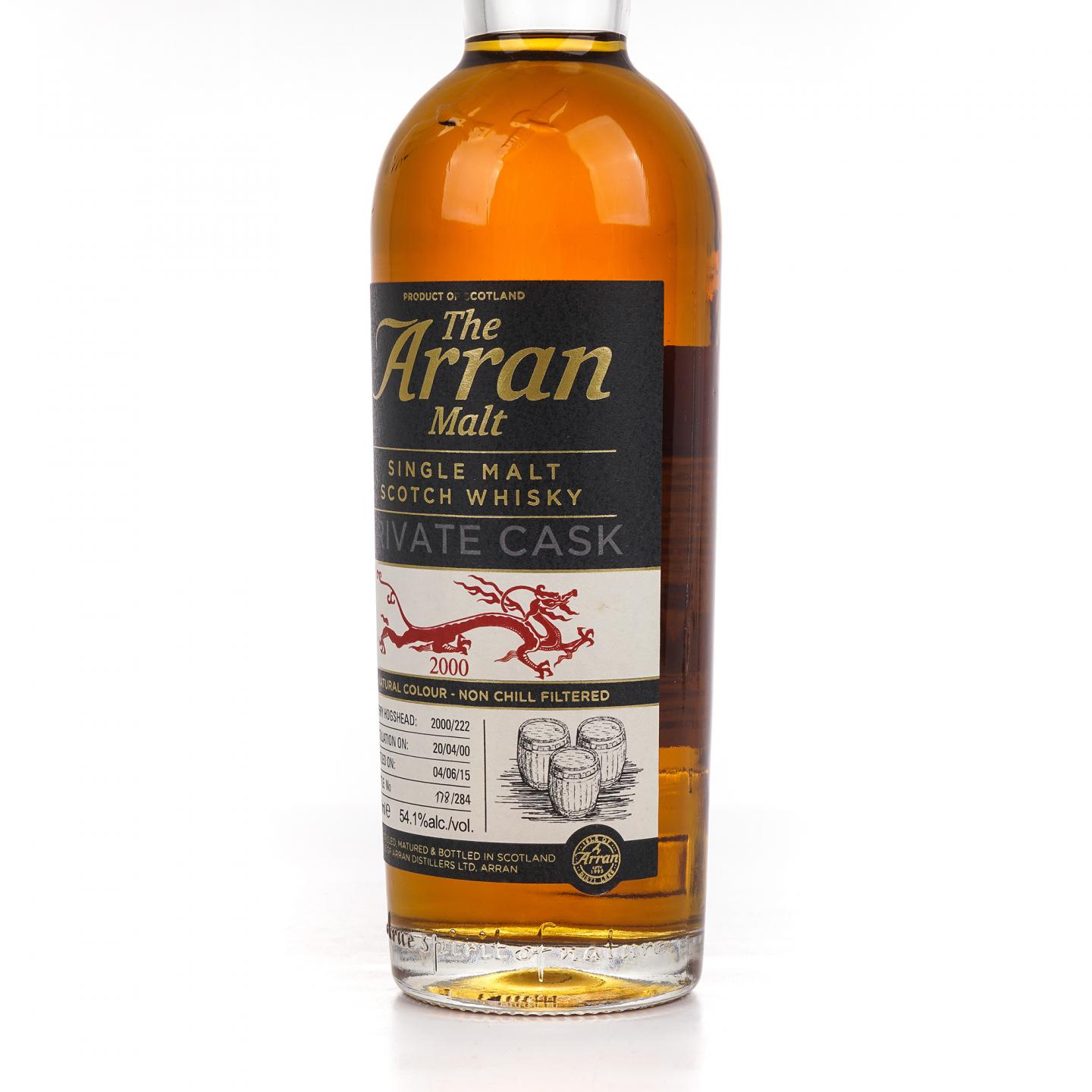 Arran 艾伦 2000-2015 Private Cask 雪莉桶#2000/222