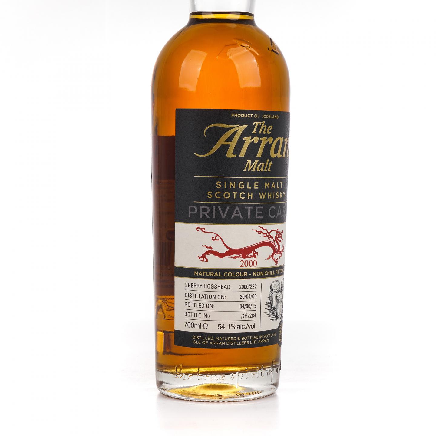 Arran 艾伦 2000-2015 Private Cask 雪莉桶#2000/222
