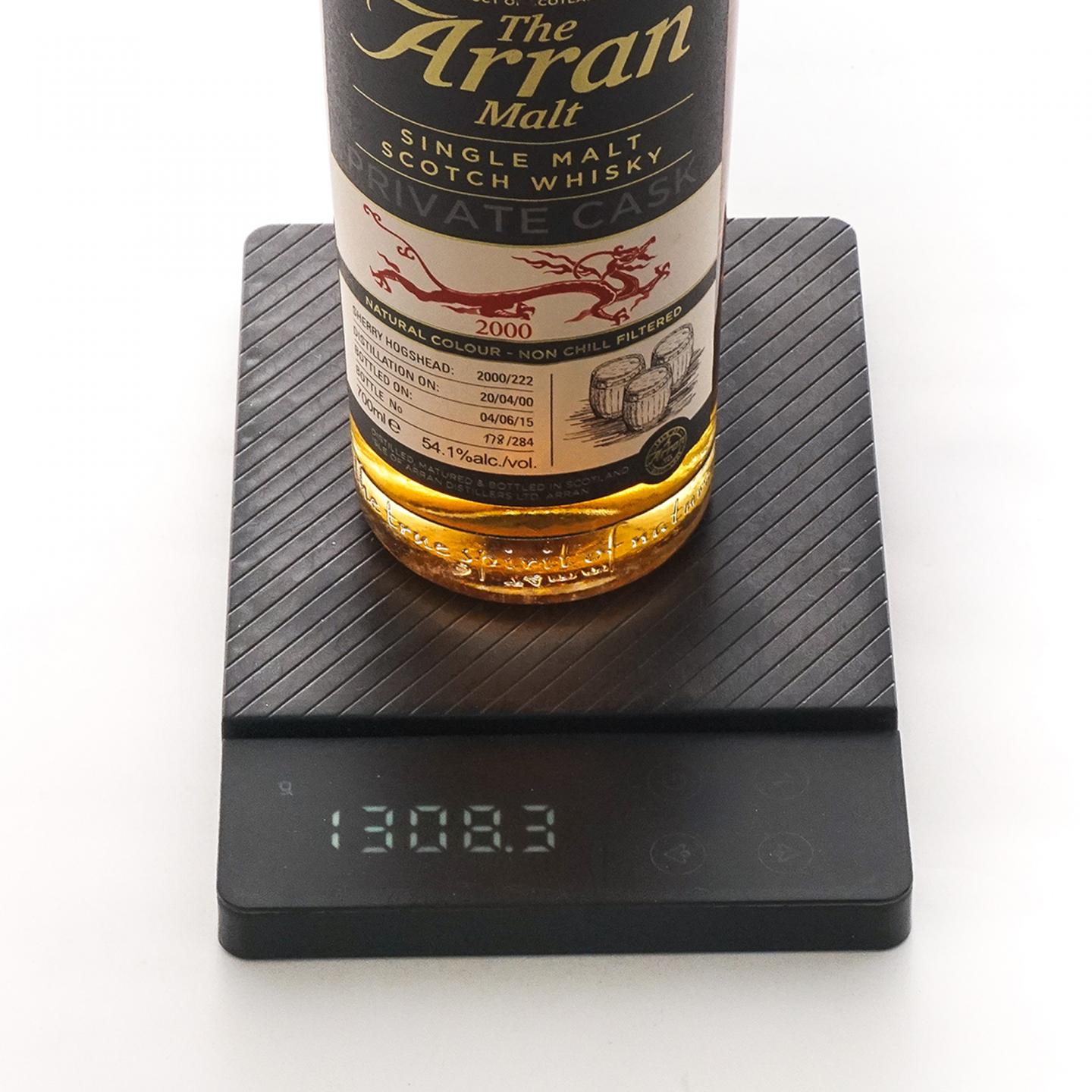 Arran 艾伦 2000-2015 Private Cask 雪莉桶#2000/222