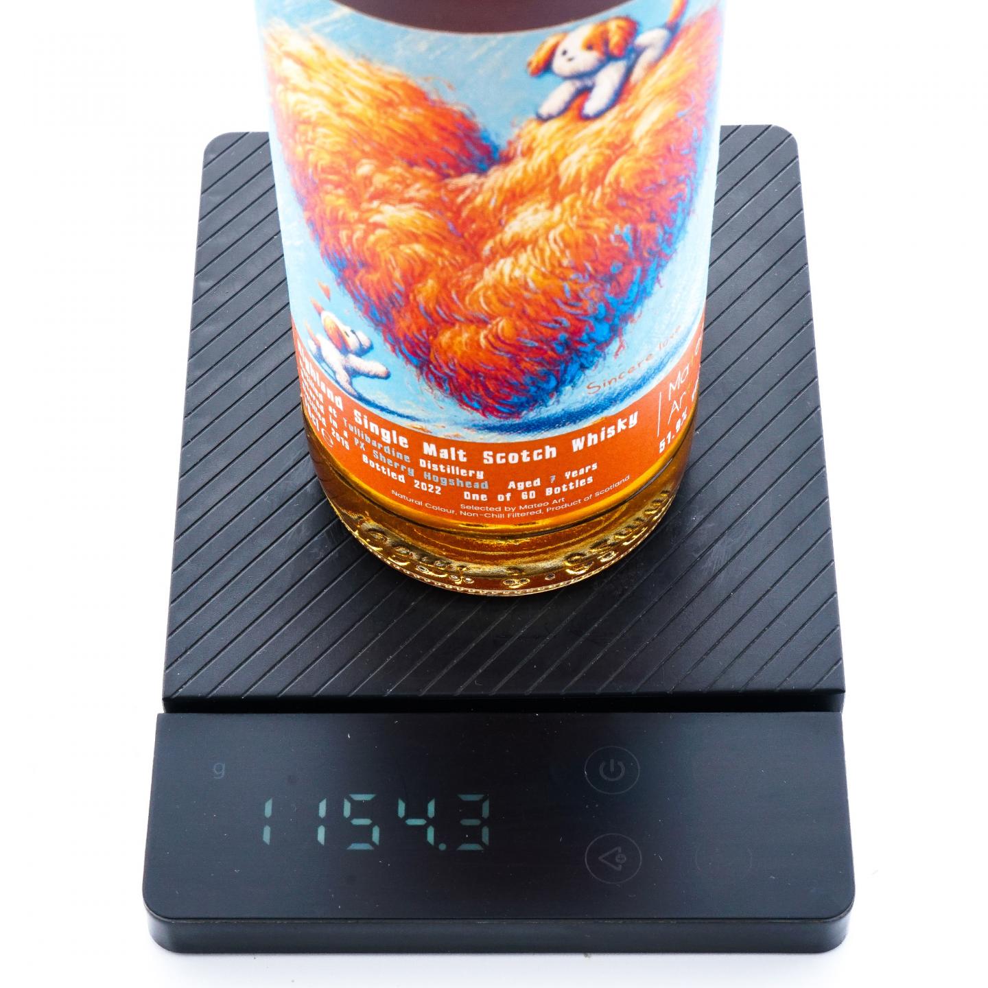 Tullibardine 图里巴丁 7年 2015-2022 雪莉桶