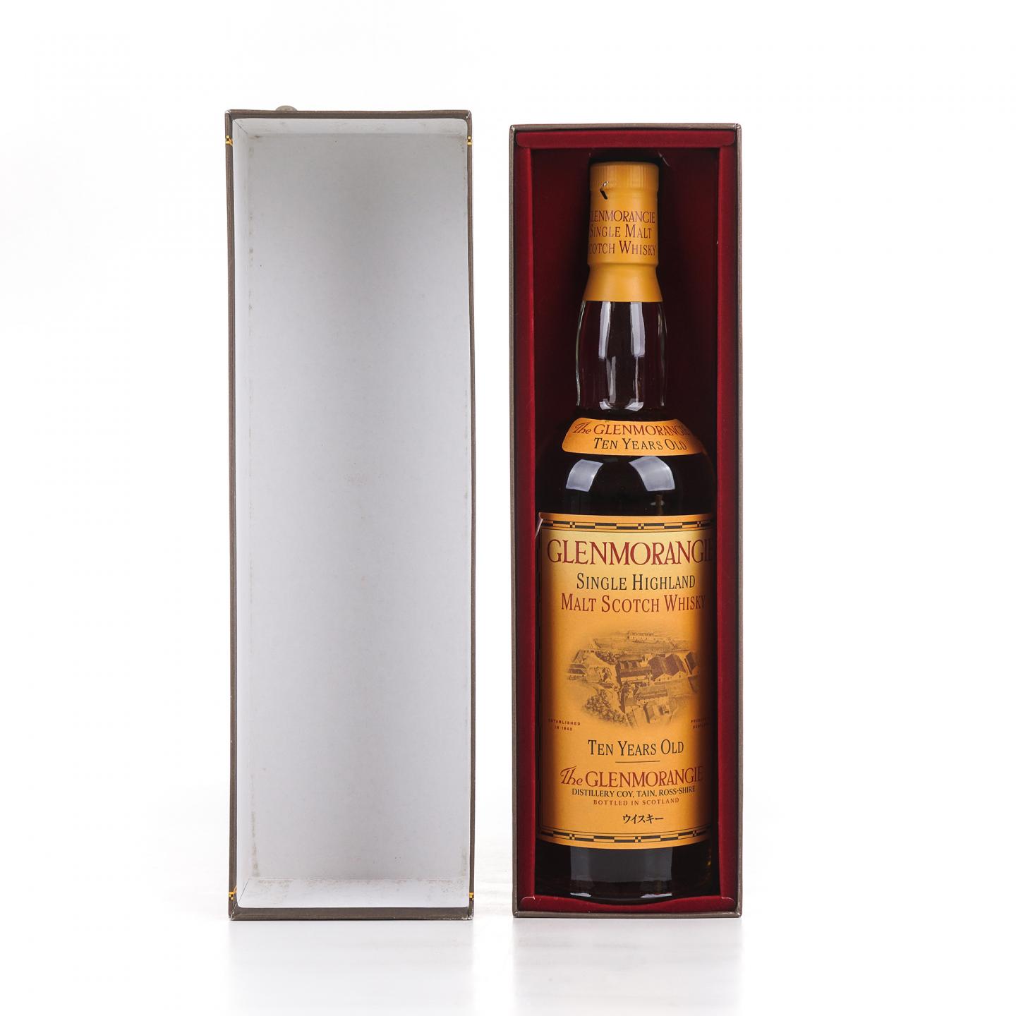 Glenmorangie 格兰杰 10年 旧版 750ml 附赠正岩精品铁罗汉50g