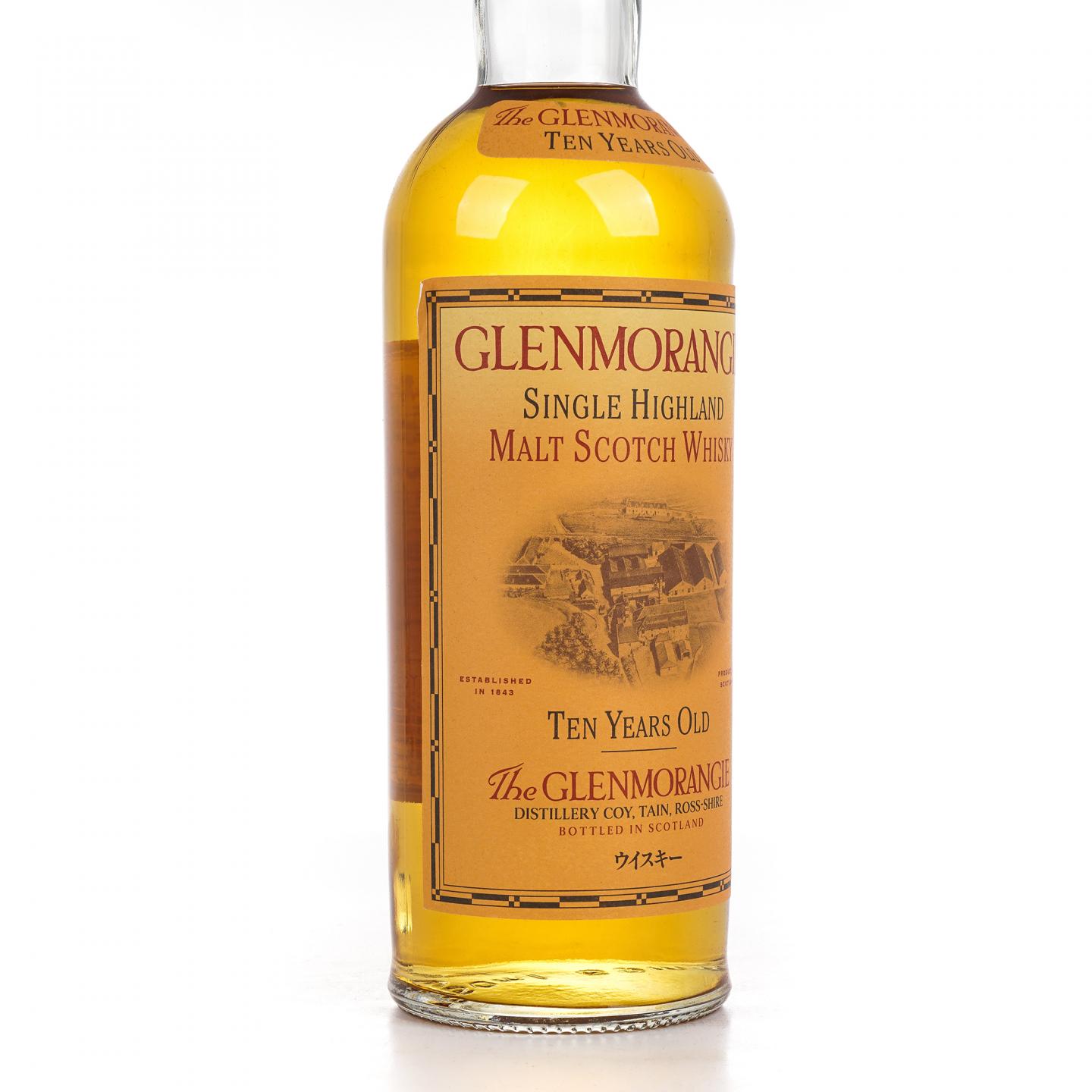 Glenmorangie 格兰杰 10年 旧版 750ml 附赠正岩精品铁罗汉50g