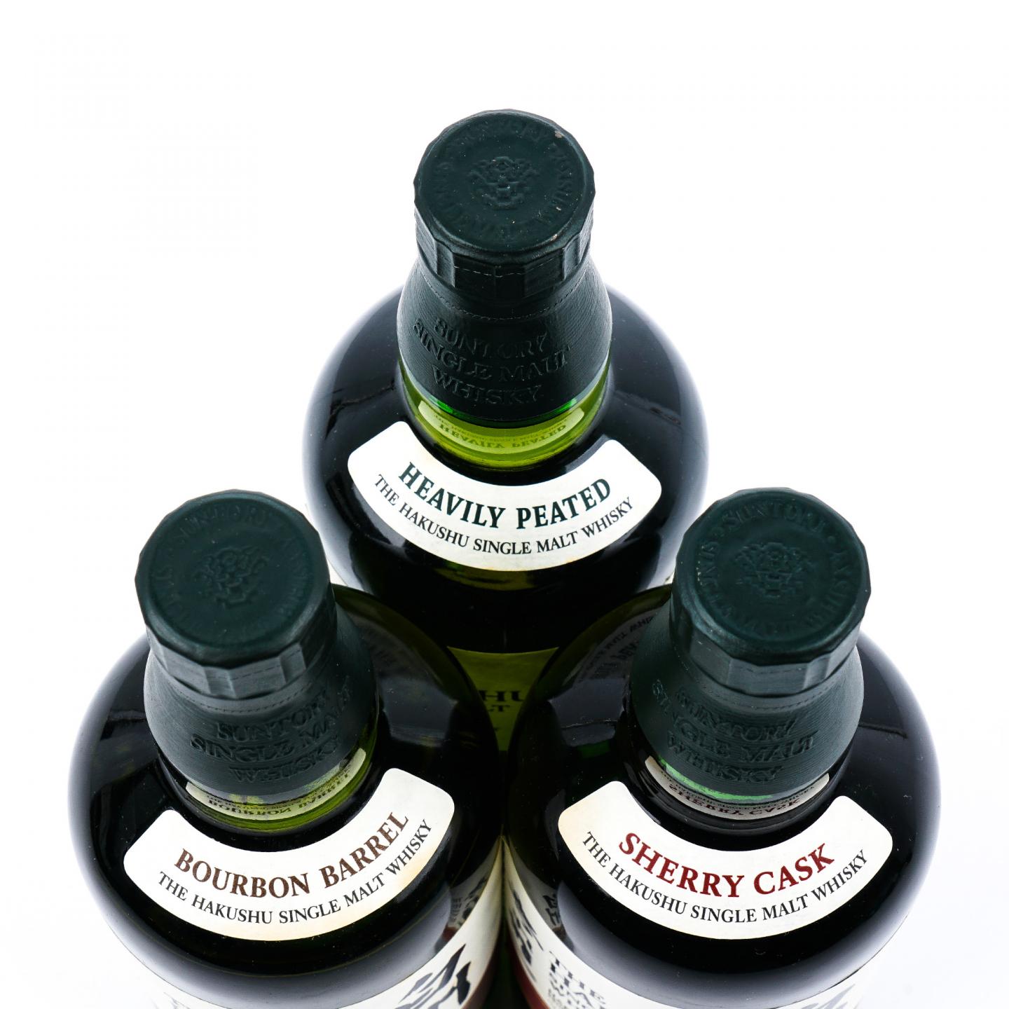 白州 波本桶/重泥煤/雪莉桶 3支组