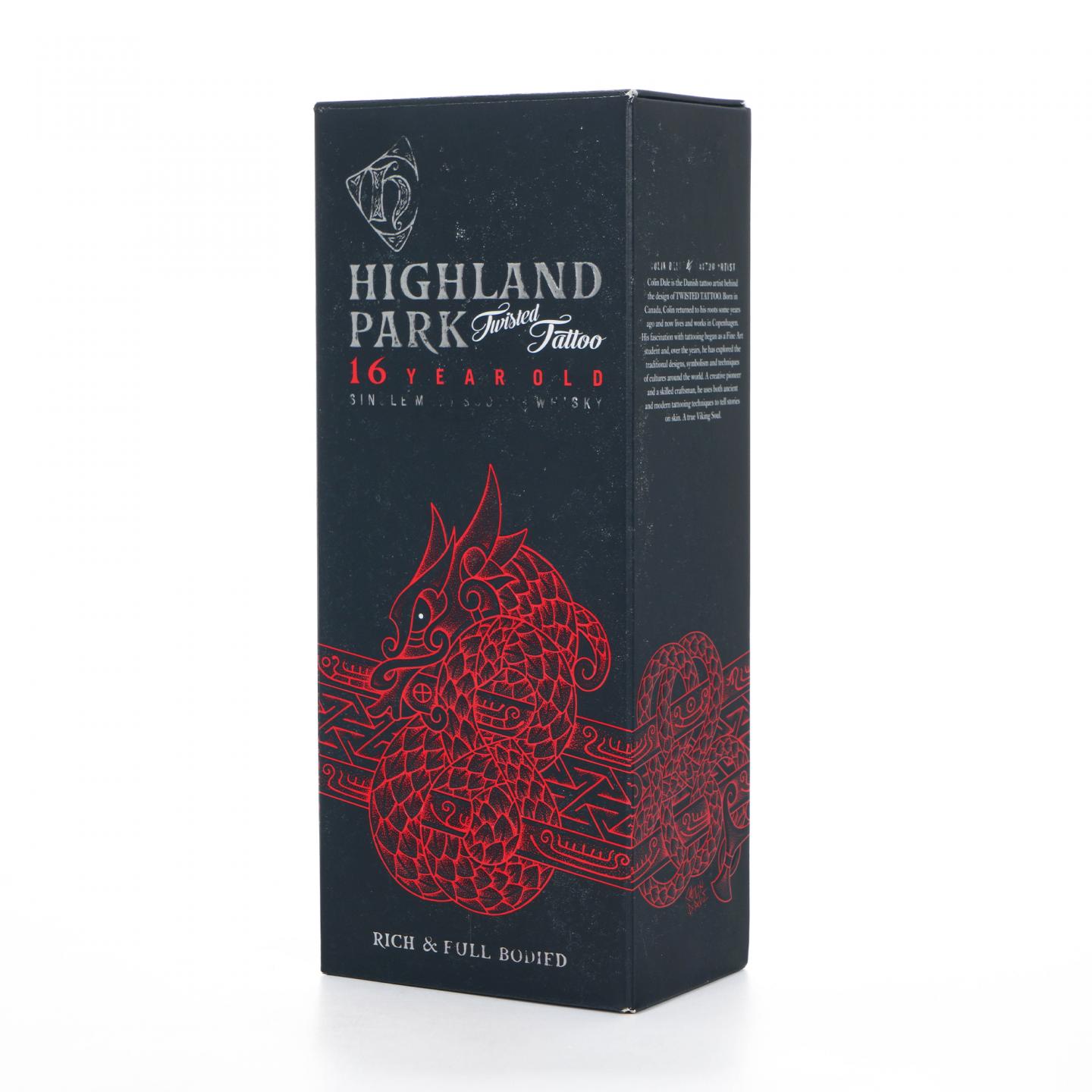Highland Park 高原骑士 16年 Twisted Tattoo