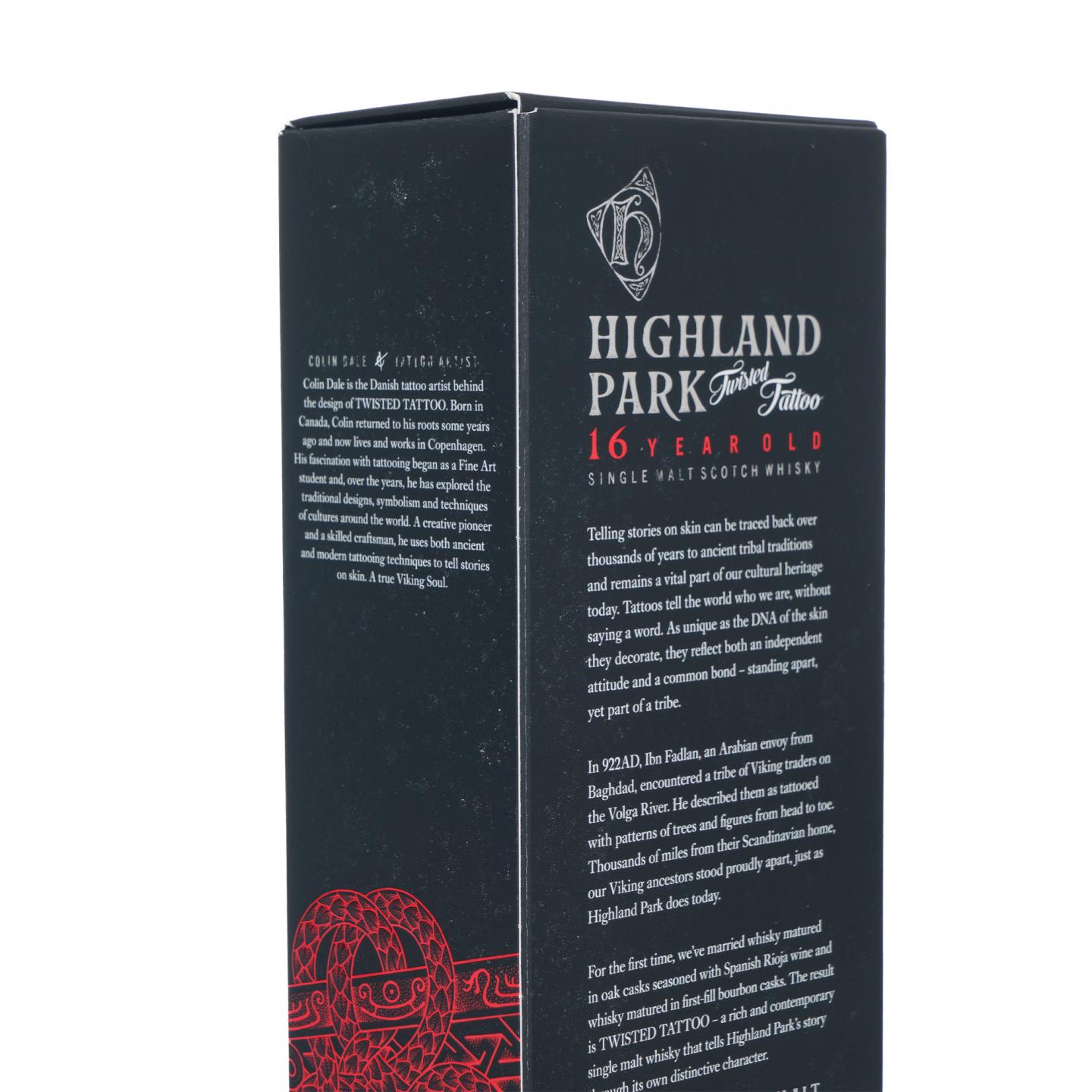 Highland Park 高原骑士 16年 Twisted Tattoo 700ml