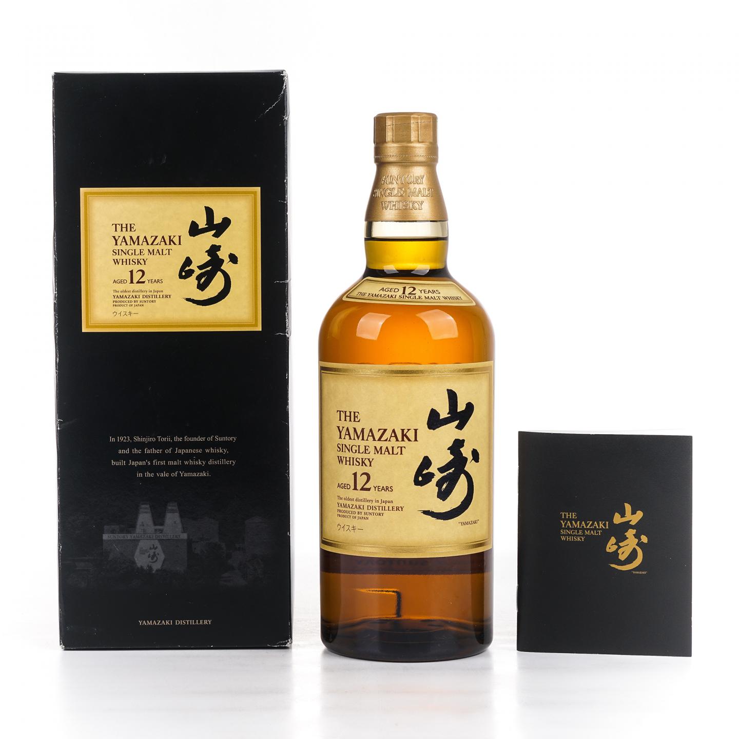 山崎 12年 Single Malt 金花盖 43%Vol.