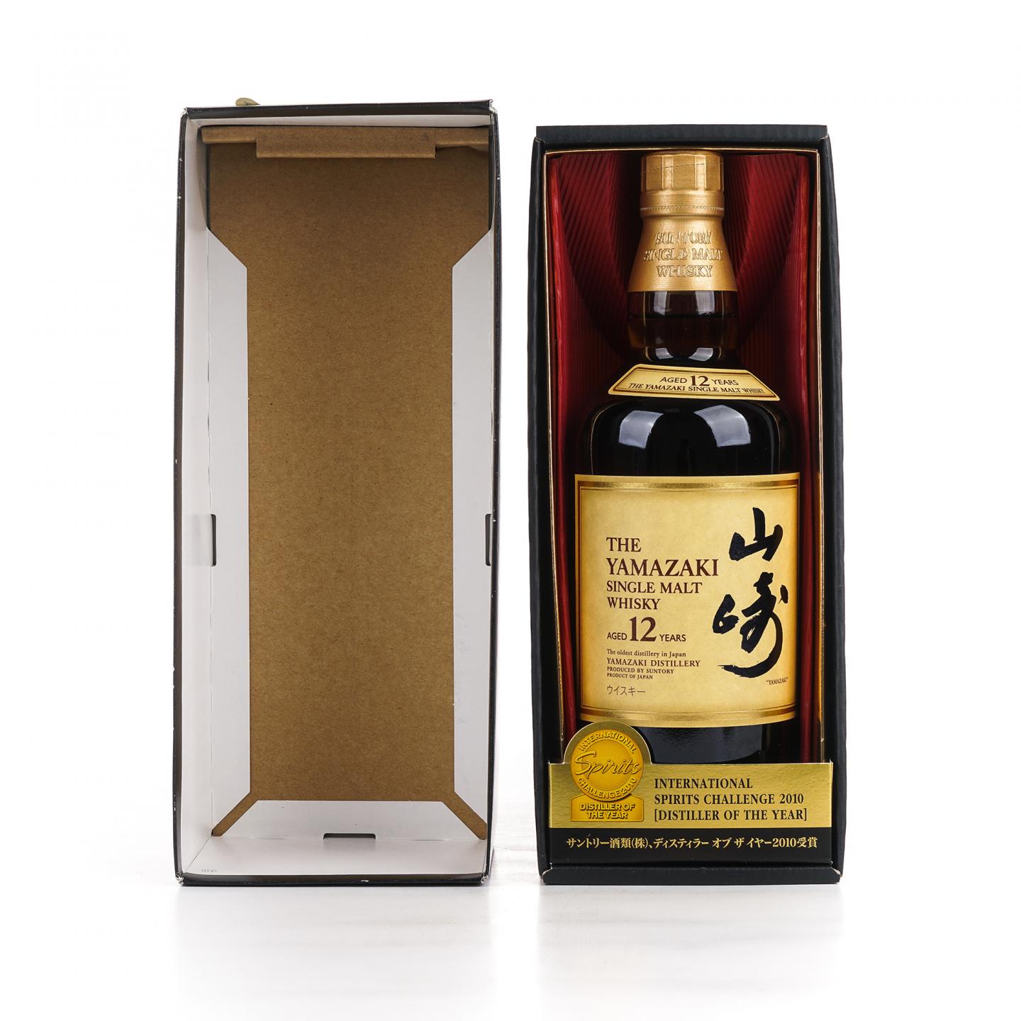 山崎 12年 Single Malt 金花盖 43%Vol.