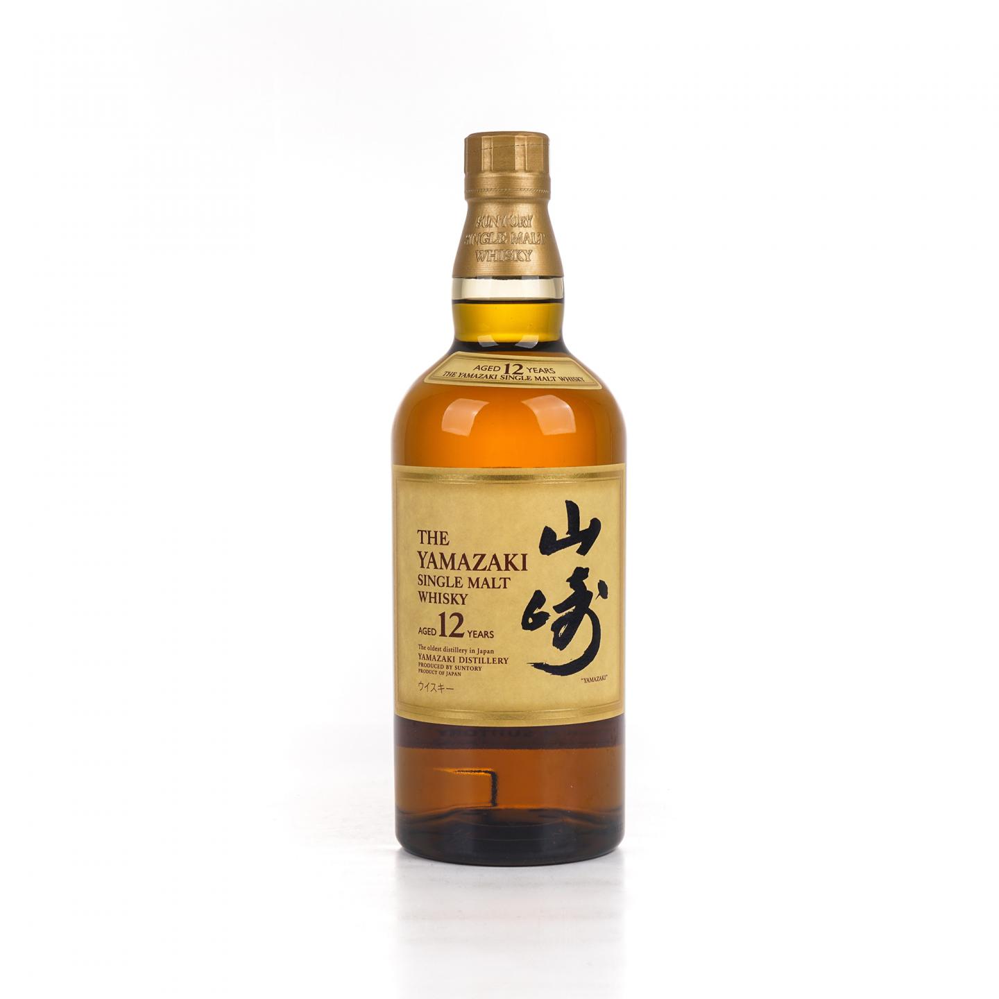 山崎 12年 Single Malt 金花盖 43%Vol.