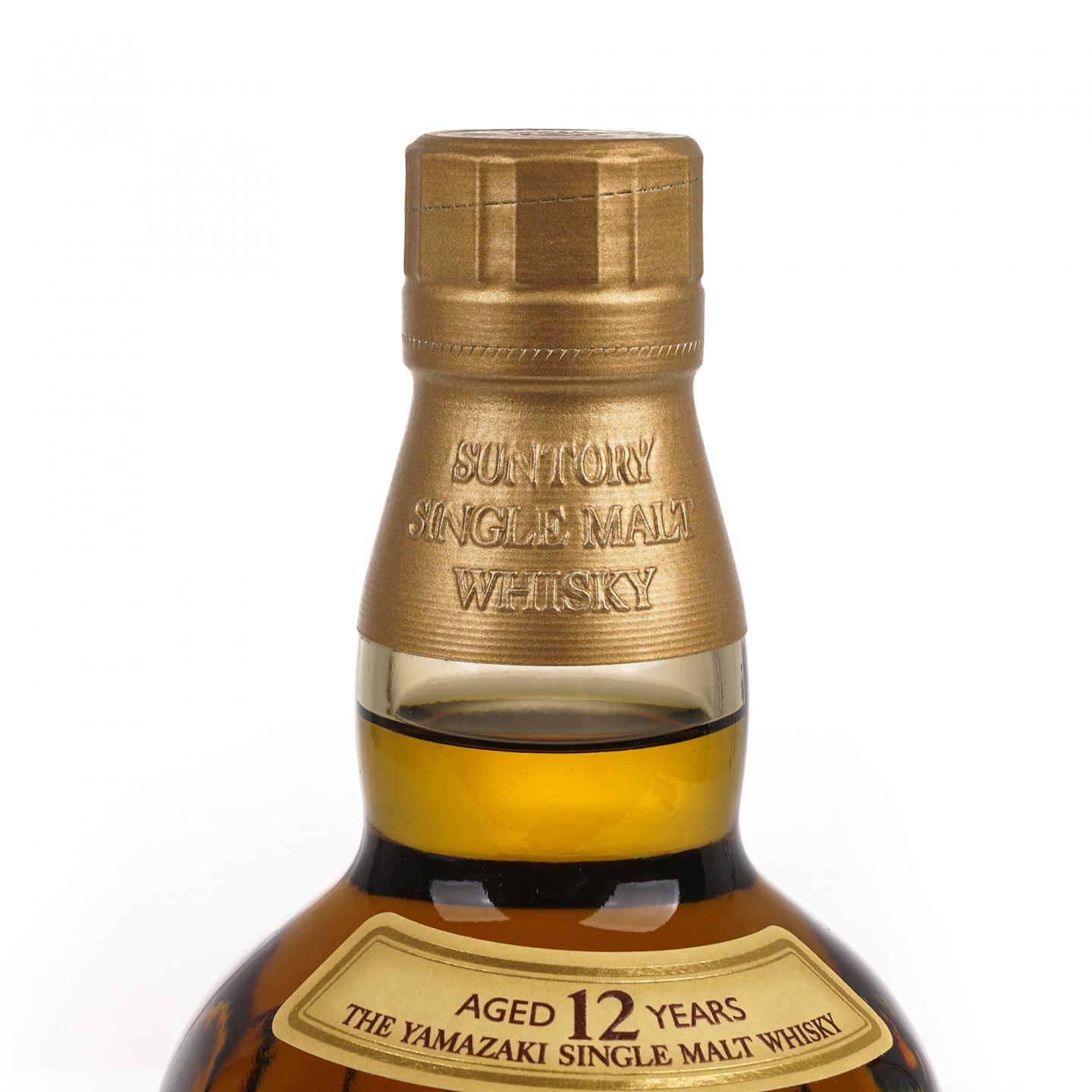 山崎 12年 Single Malt 金花盖 43%Vol.