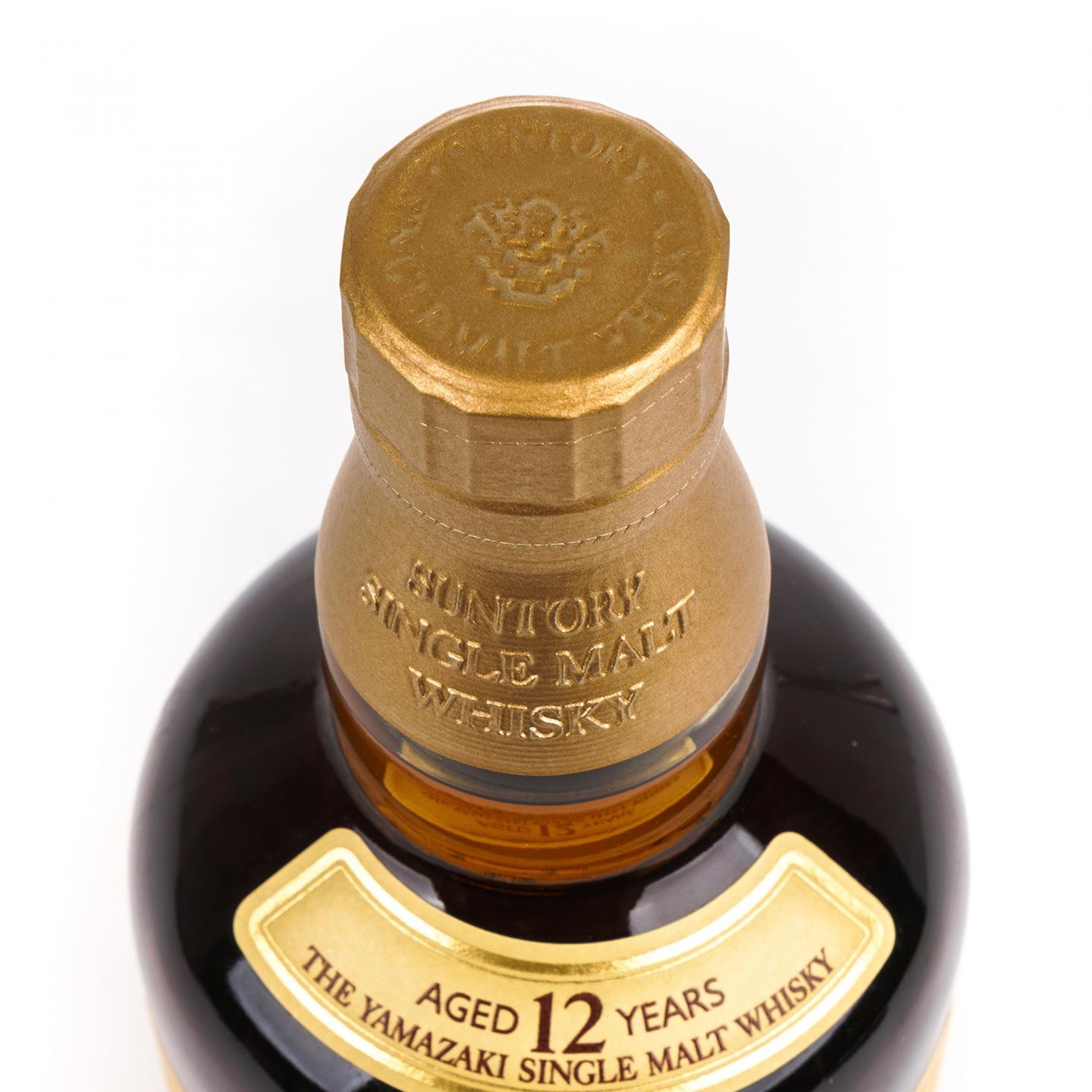 山崎 12年 Single Malt 金花盖 43%Vol.