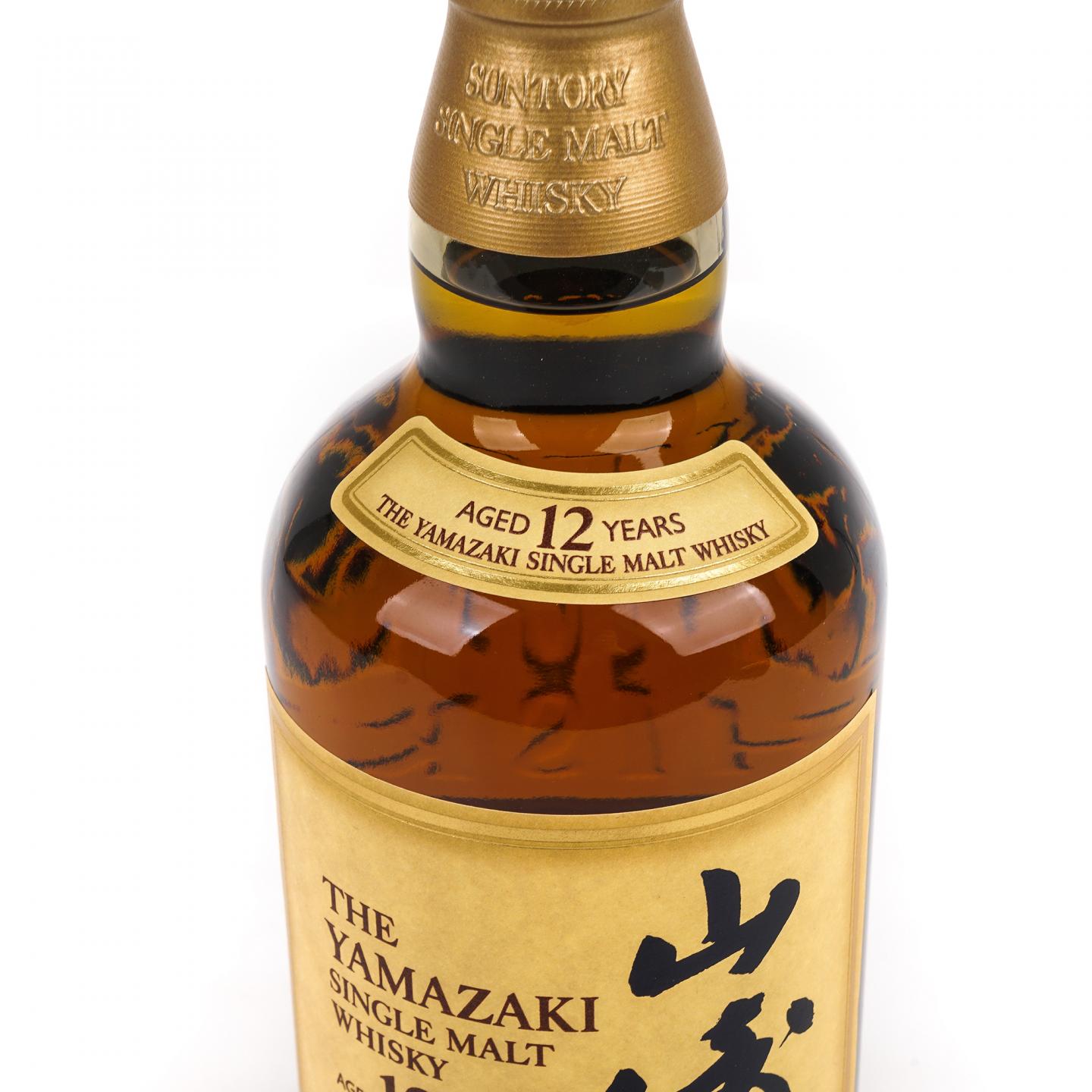 山崎 12年 Single Malt 金花盖 43%Vol.