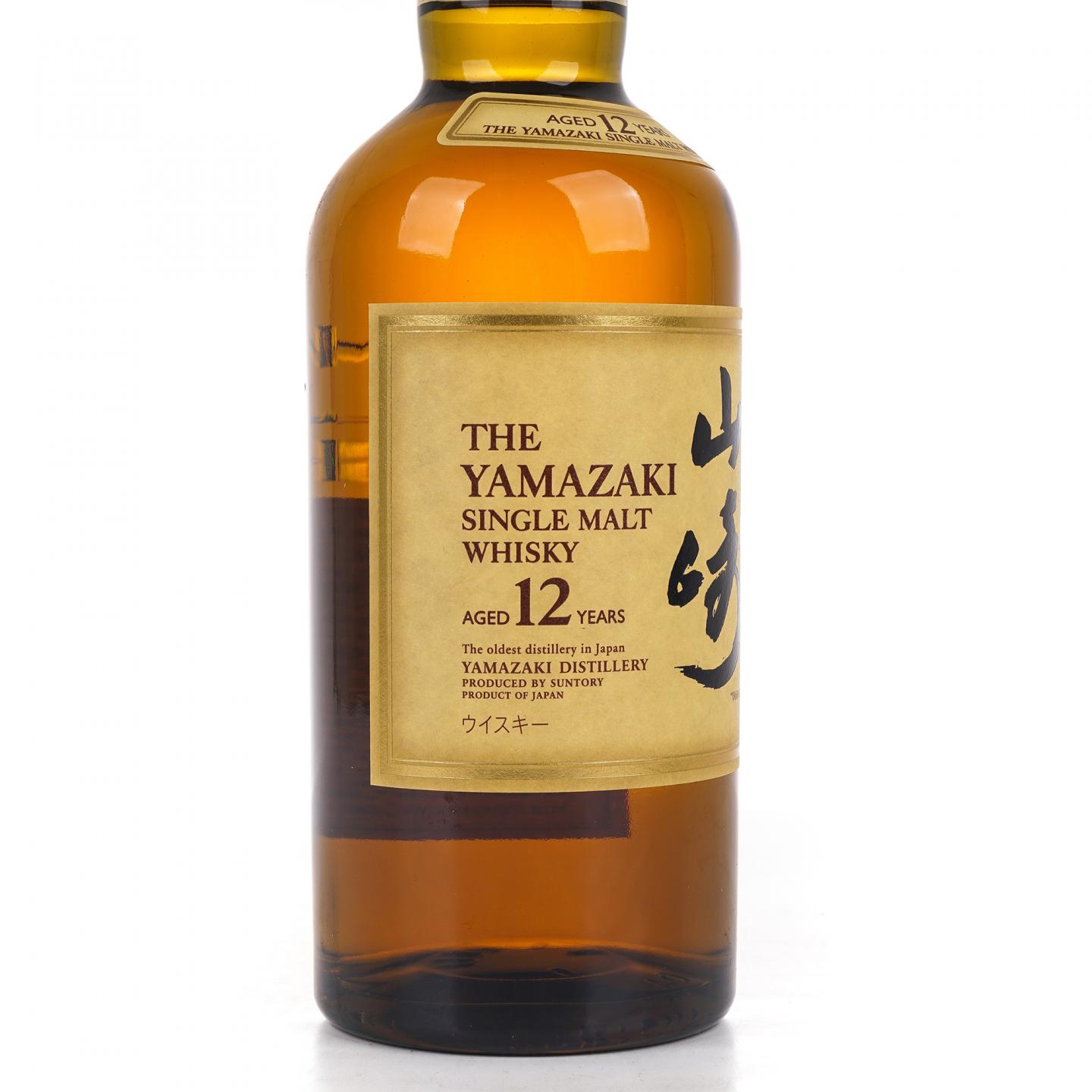山崎 12年 Single Malt 金花盖 43%Vol.