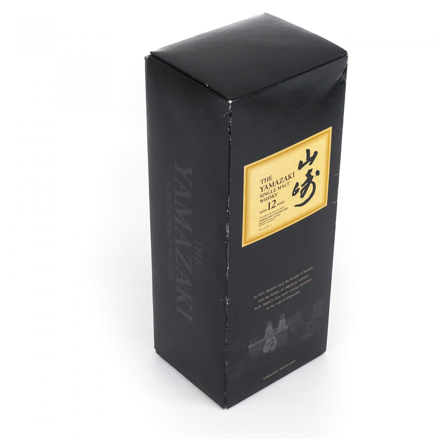 山崎 12年 Single Malt 金花盖 43%Vol.