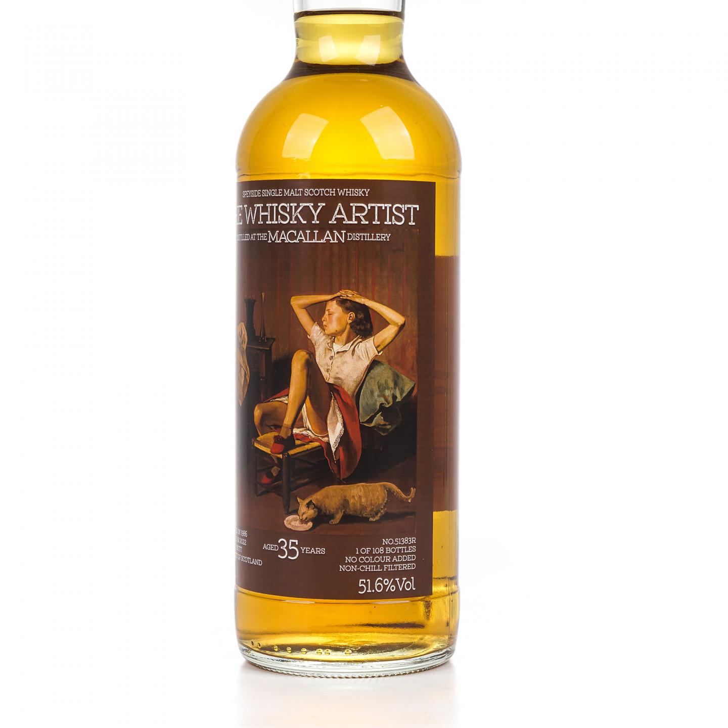 秘密斯佩塞 35年 1986-2022 雪莉桶#51383R 51.6%Vol.