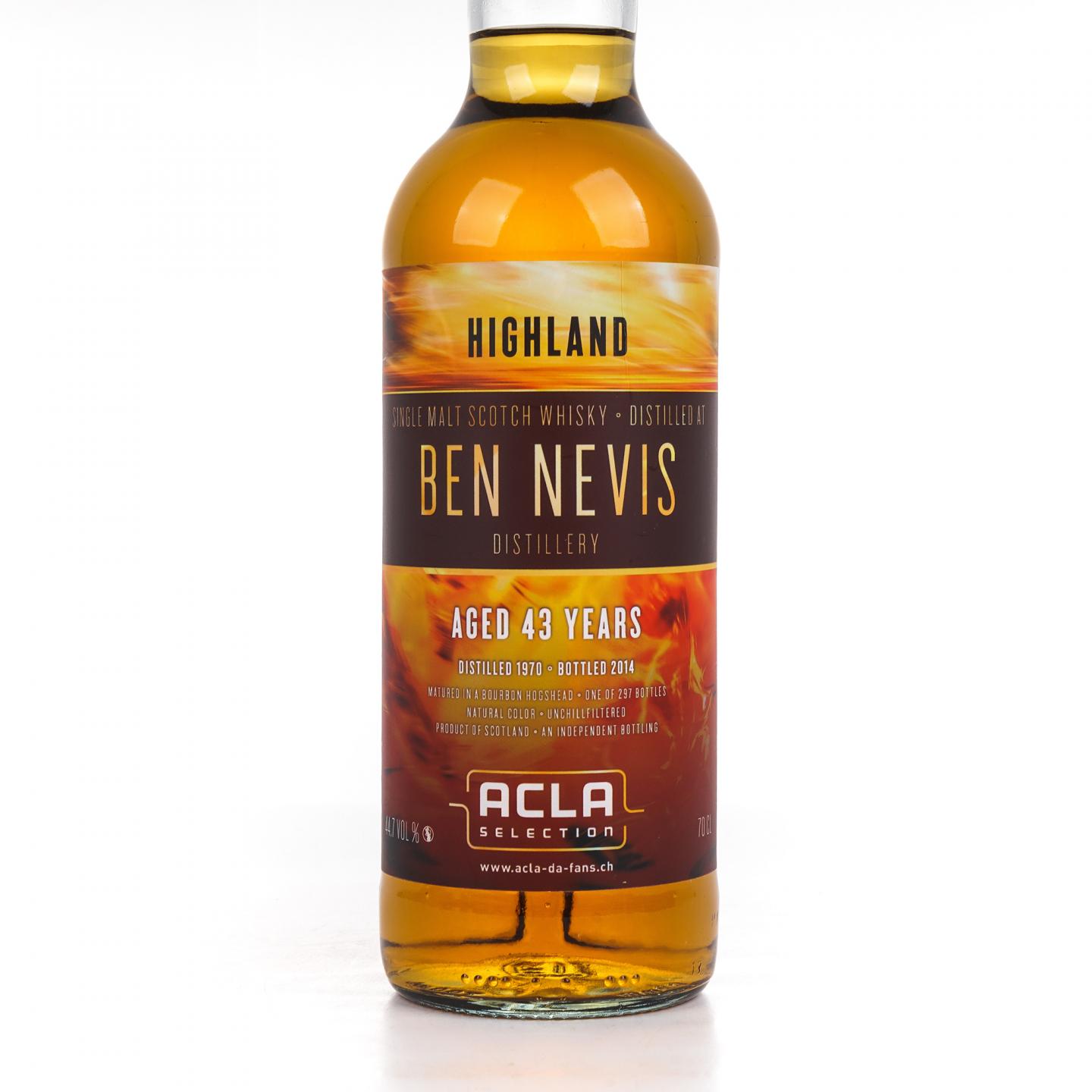 Ben Nevis 本尼维斯 43年 1970-2014 AdF 700ml
