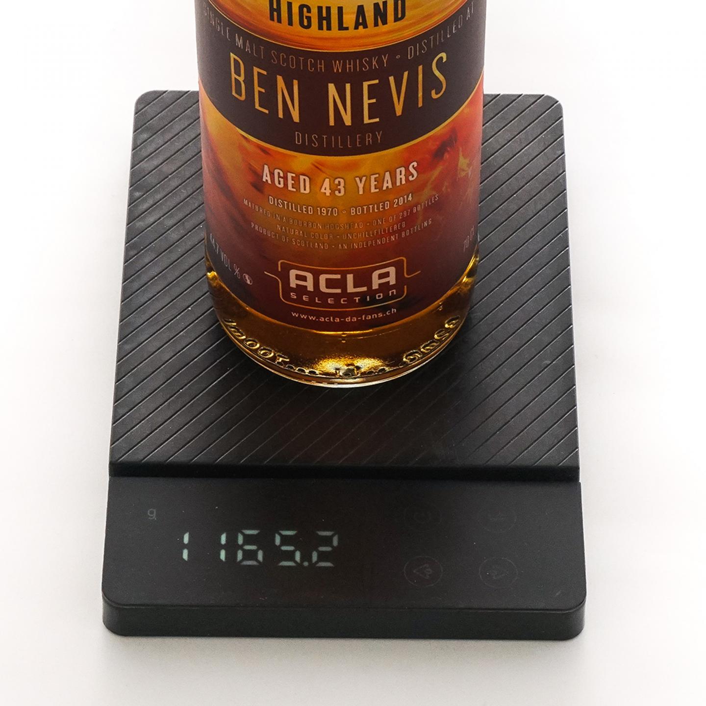 Ben Nevis 本尼维斯 43年 1970-2014 AdF 44.7%Vol.