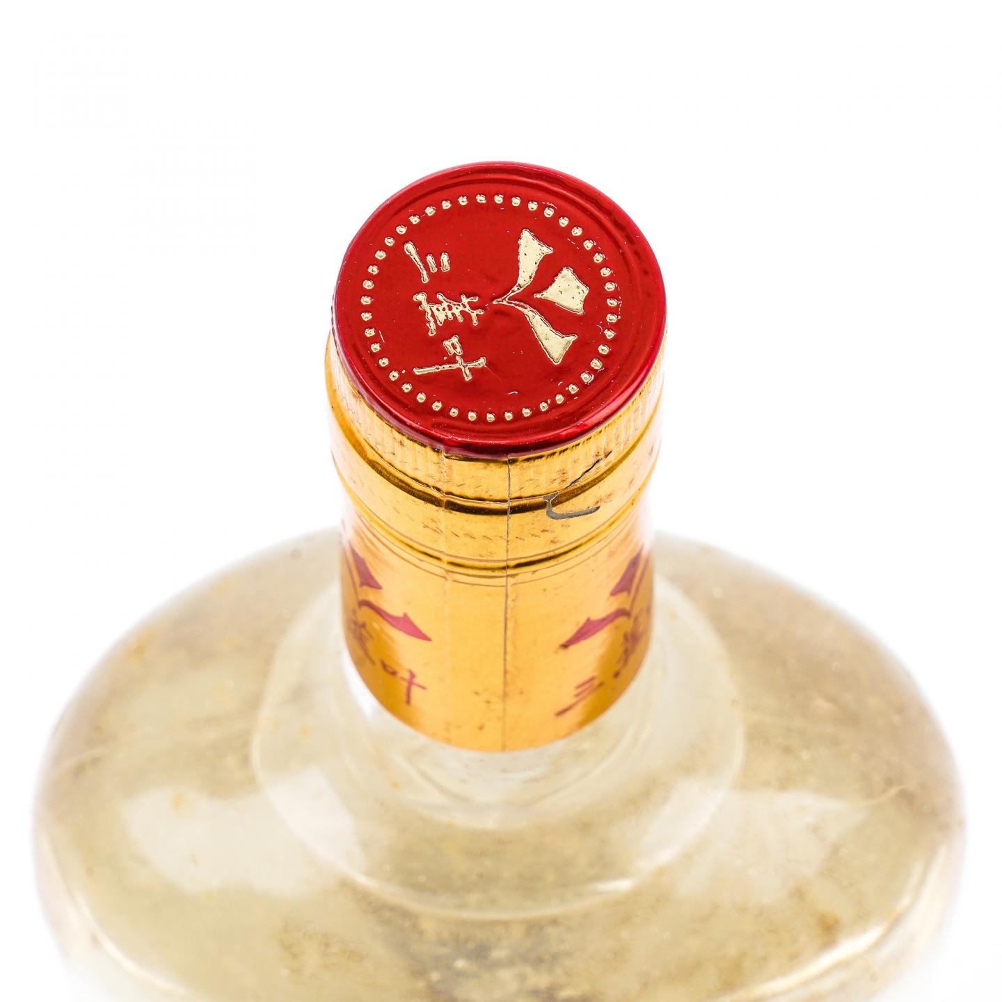 山东淄博·2001年 三蕉叶酒 低度浓香型 38度 640ml