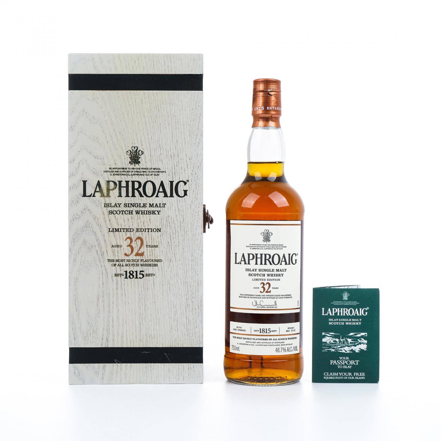 Laphroaig 拉弗格 32年 2015 桶强 46.7%