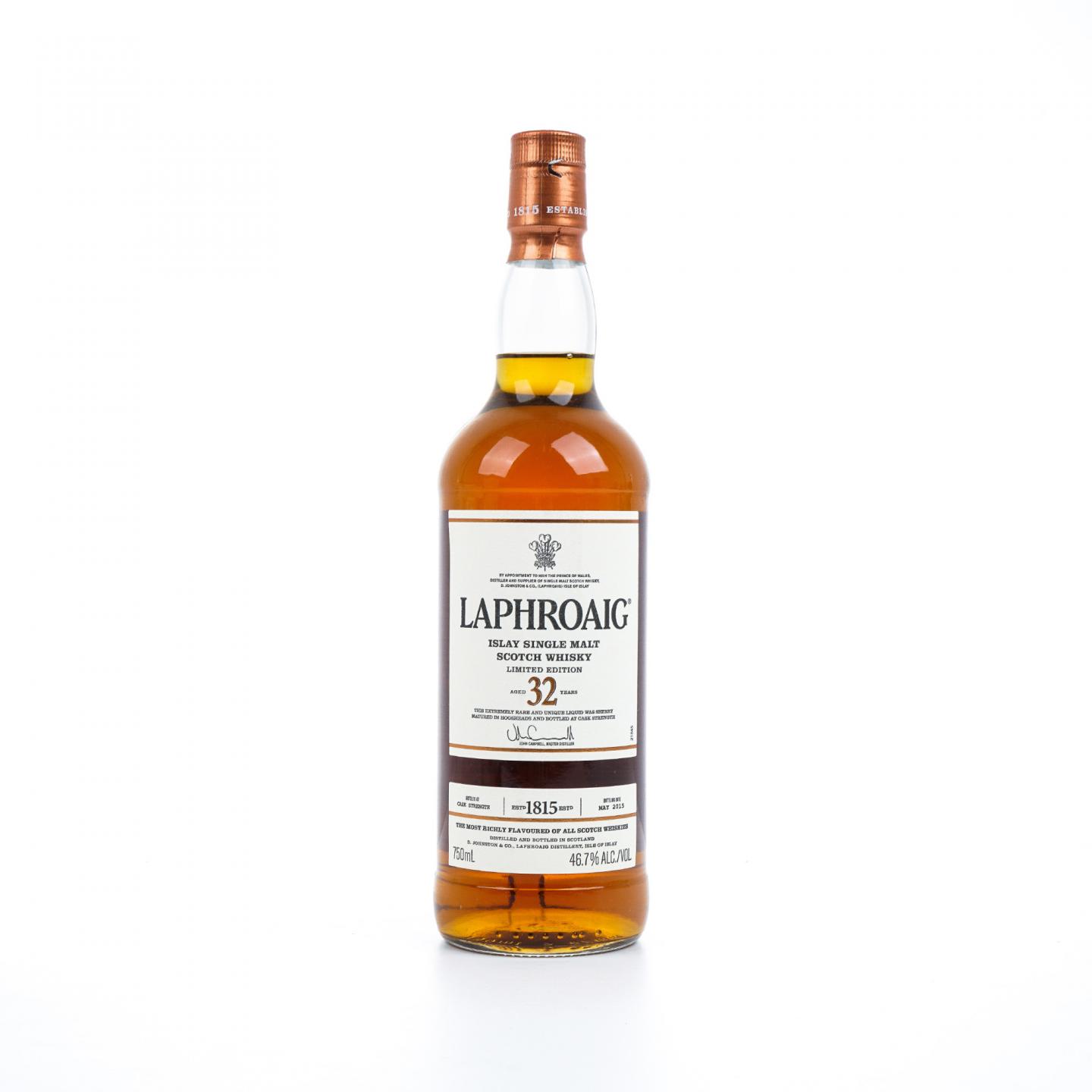 Laphroaig 拉弗格 32年 2015 桶强 46.7%
