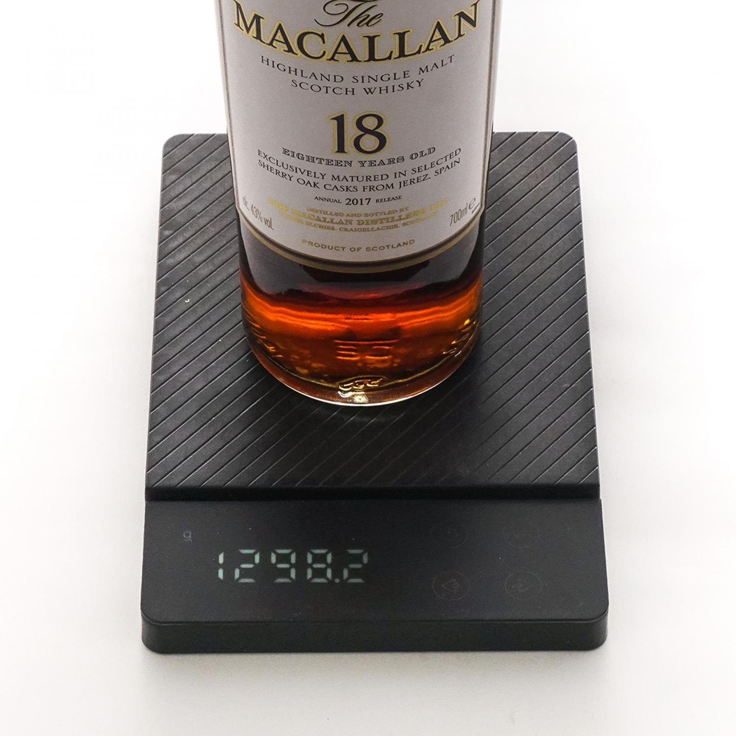 Macallan 麦卡伦 18年 2017 雪莉桶 700ml