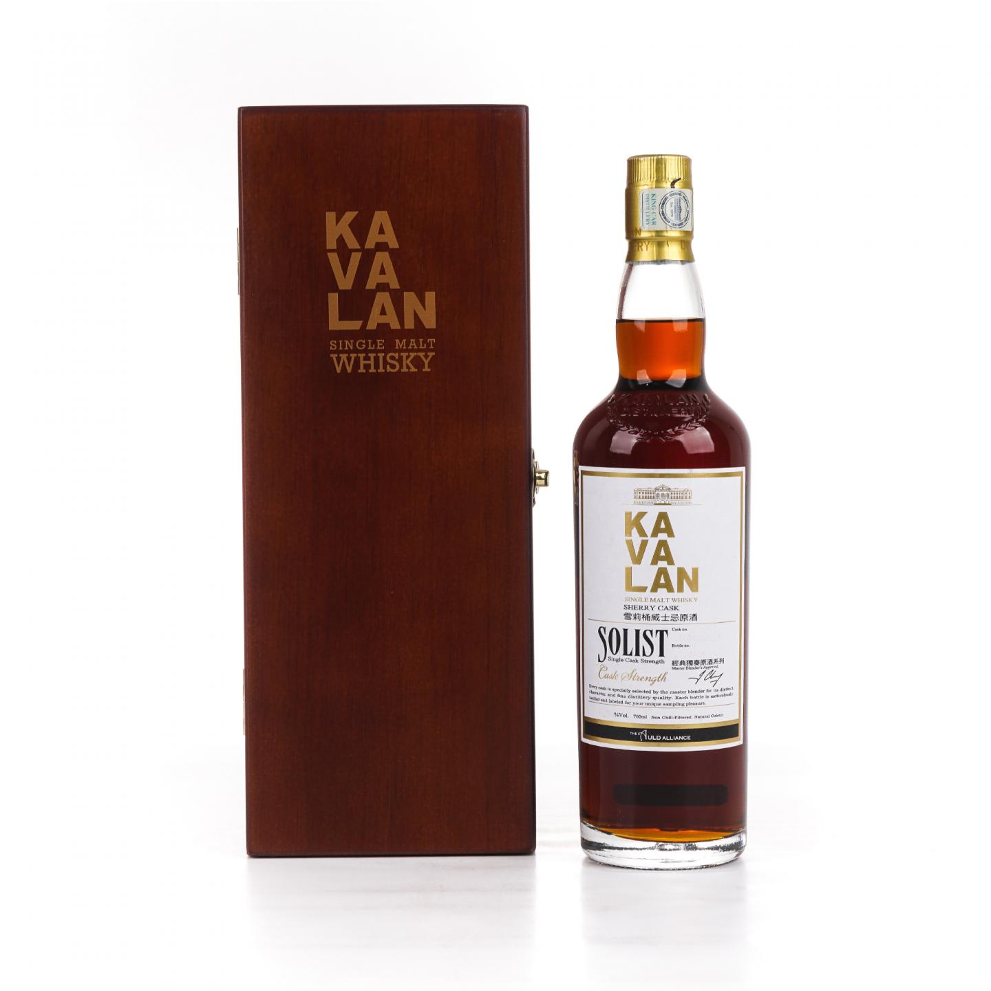 Kavalan 噶玛兰 2010-2017 经典独奏 雪莉桶#S100125005B