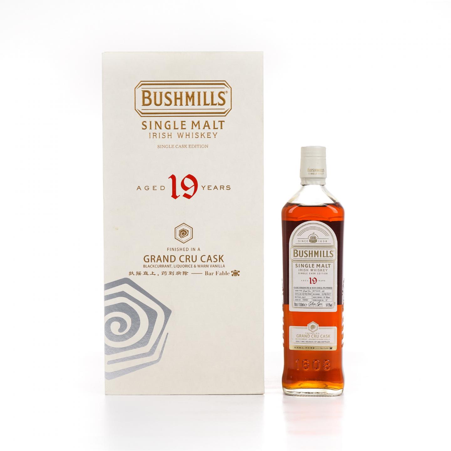 Bushmills 布什米尔 19年 2002-2021 单桶#100050 行货