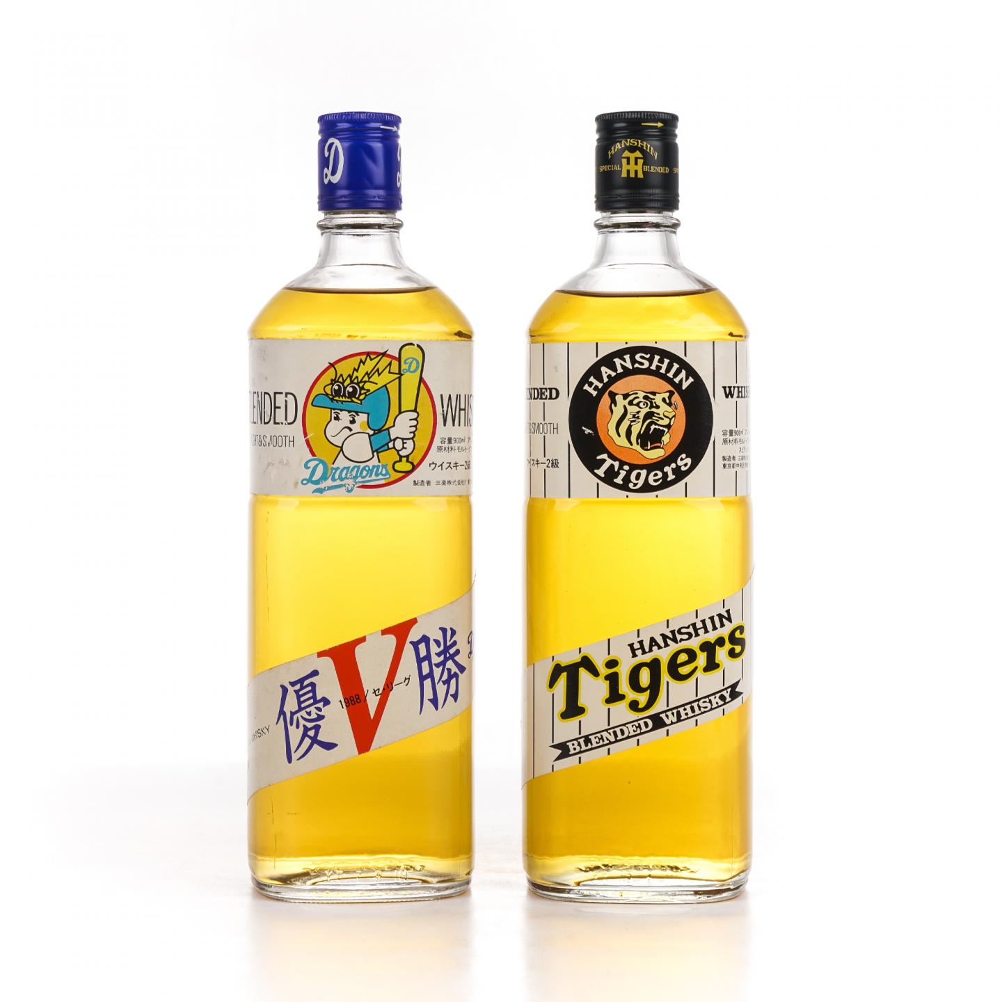 Ocean Whisky 中日龙队/阪神虎队 调和 900ml*2