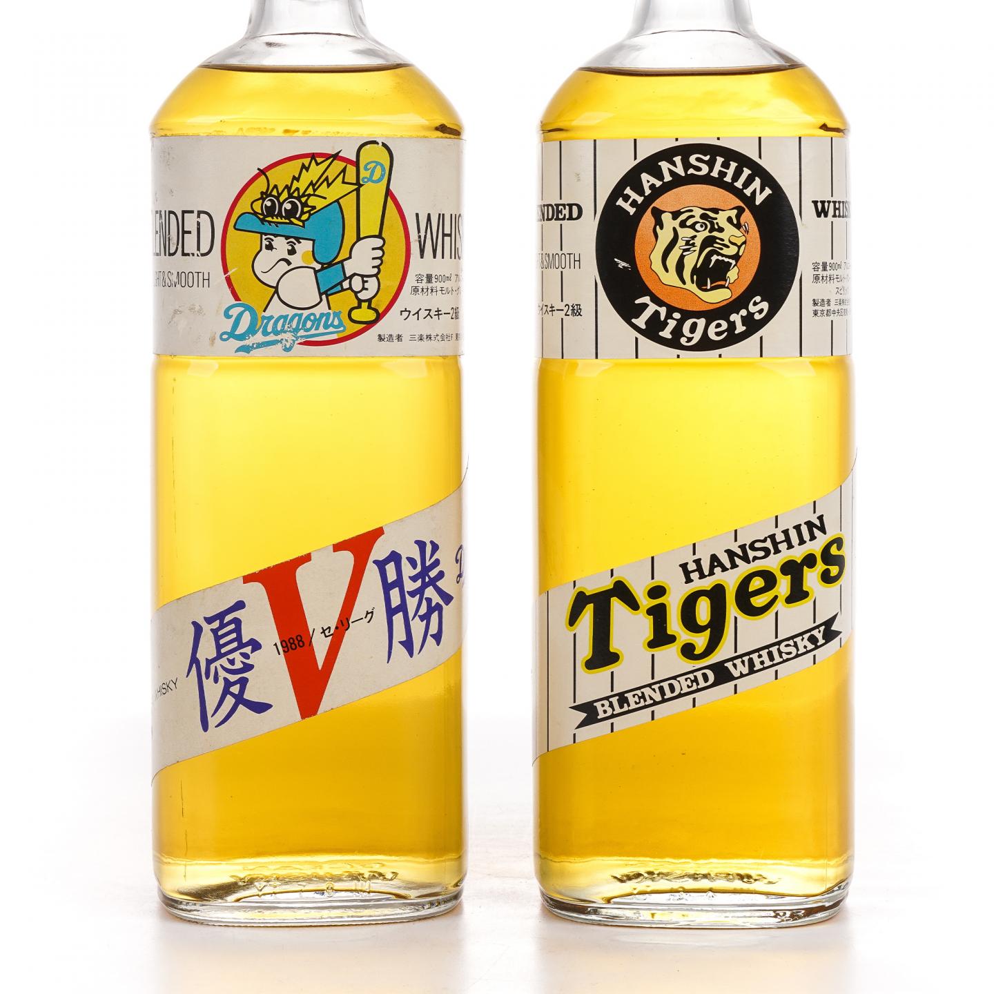 Ocean Whisky 中日龙队/阪神虎队 调和 900ml*2