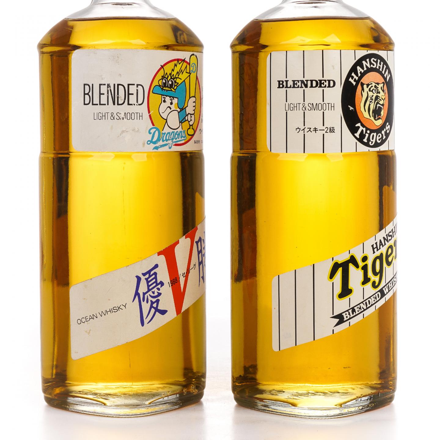 Ocean Whisky 中日龙队/阪神虎队 调和 900ml*2
