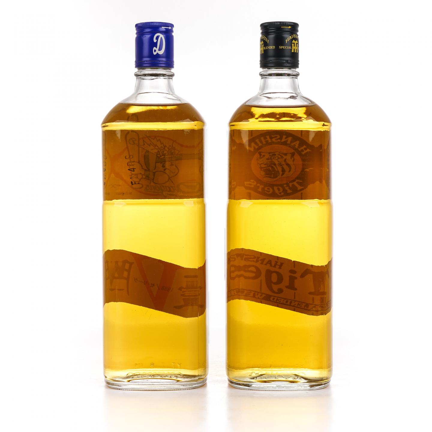 Ocean Whisky 中日龙队/阪神虎队 调和 900ml*2