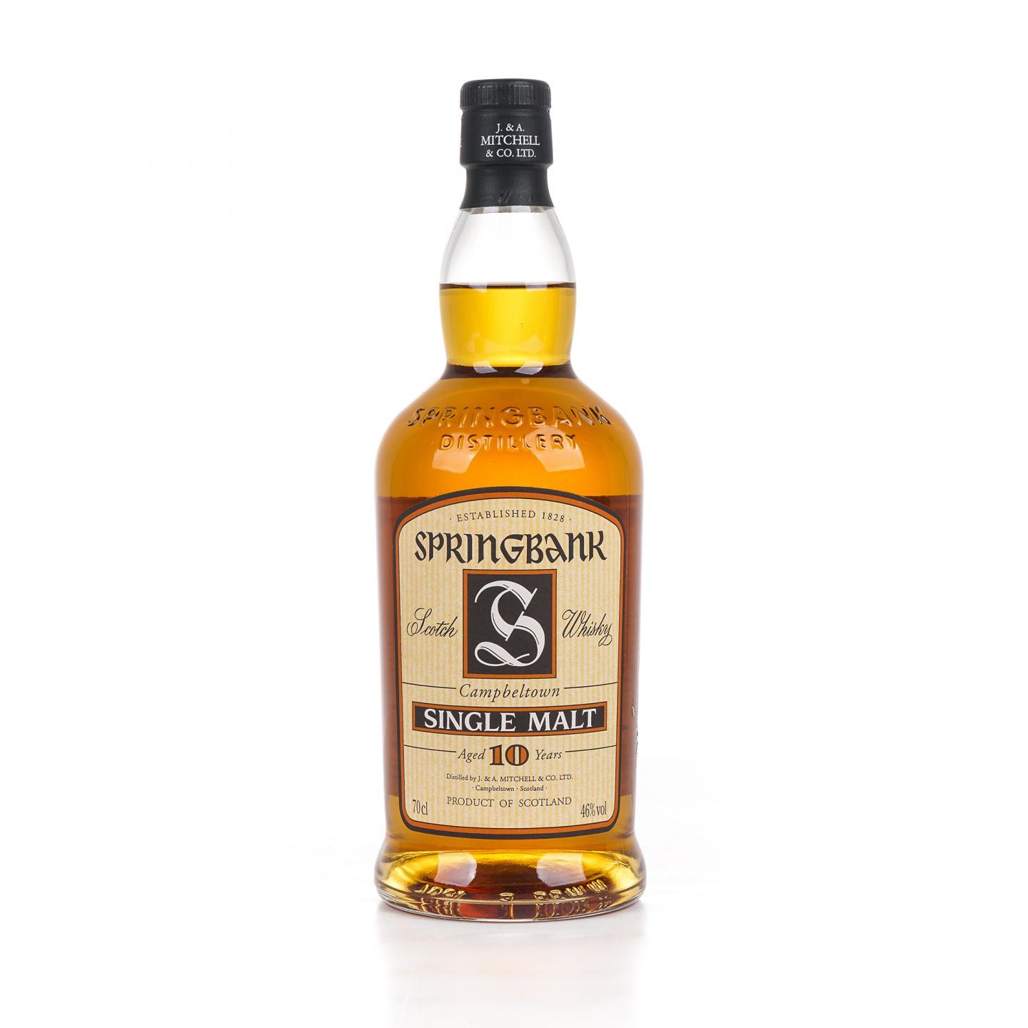 Springbank 云顶 10年 旧版 46%