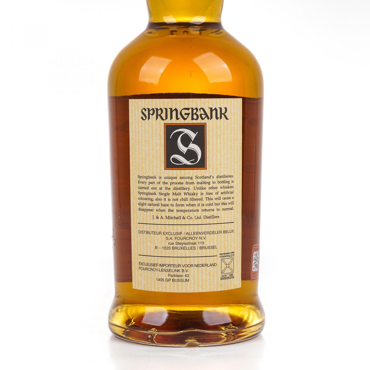 Springbank 云顶 10年 旧版 46%