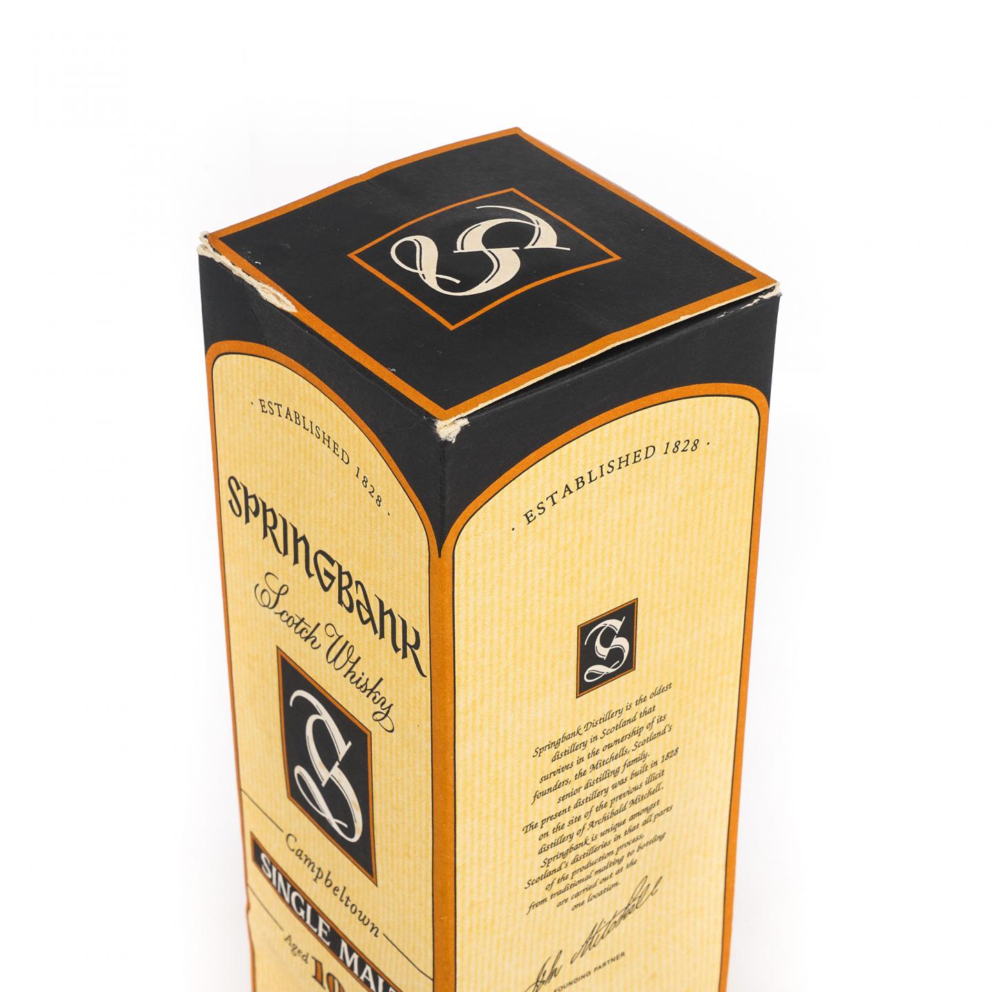 Springbank 云顶 10年 旧版 46%