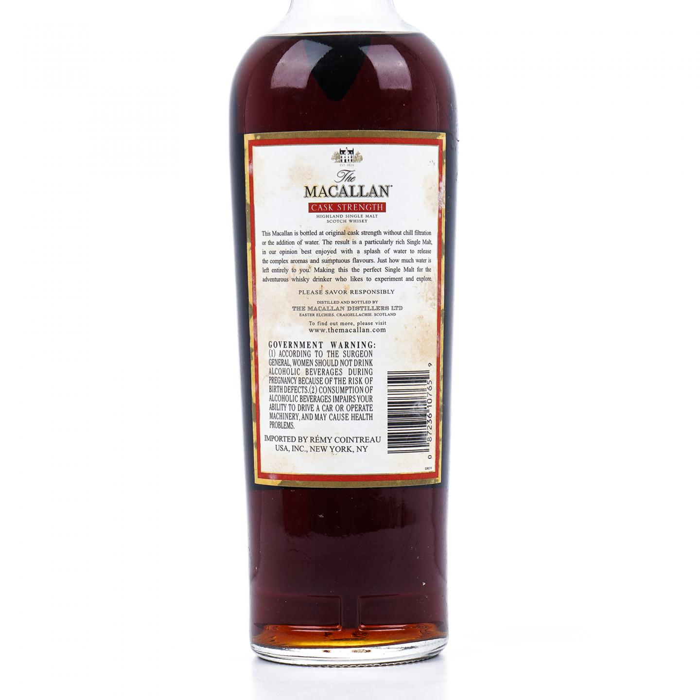 Macallan 麦卡伦 桶强 750ml 59%Vol.