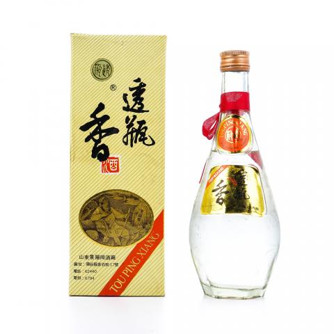 山东景阳冈·1993年 透瓶香 白酒