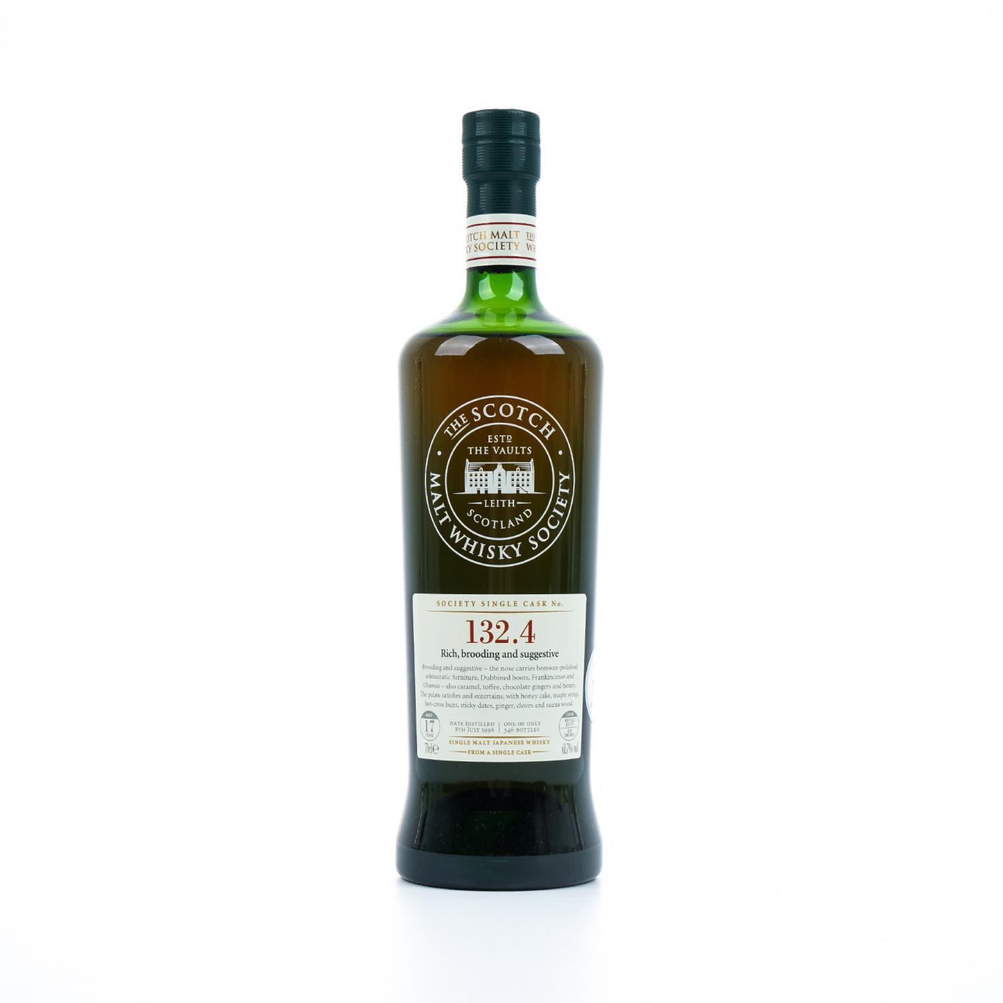 SMWS 132.4 轻井泽 17年 1996 雪莉桶