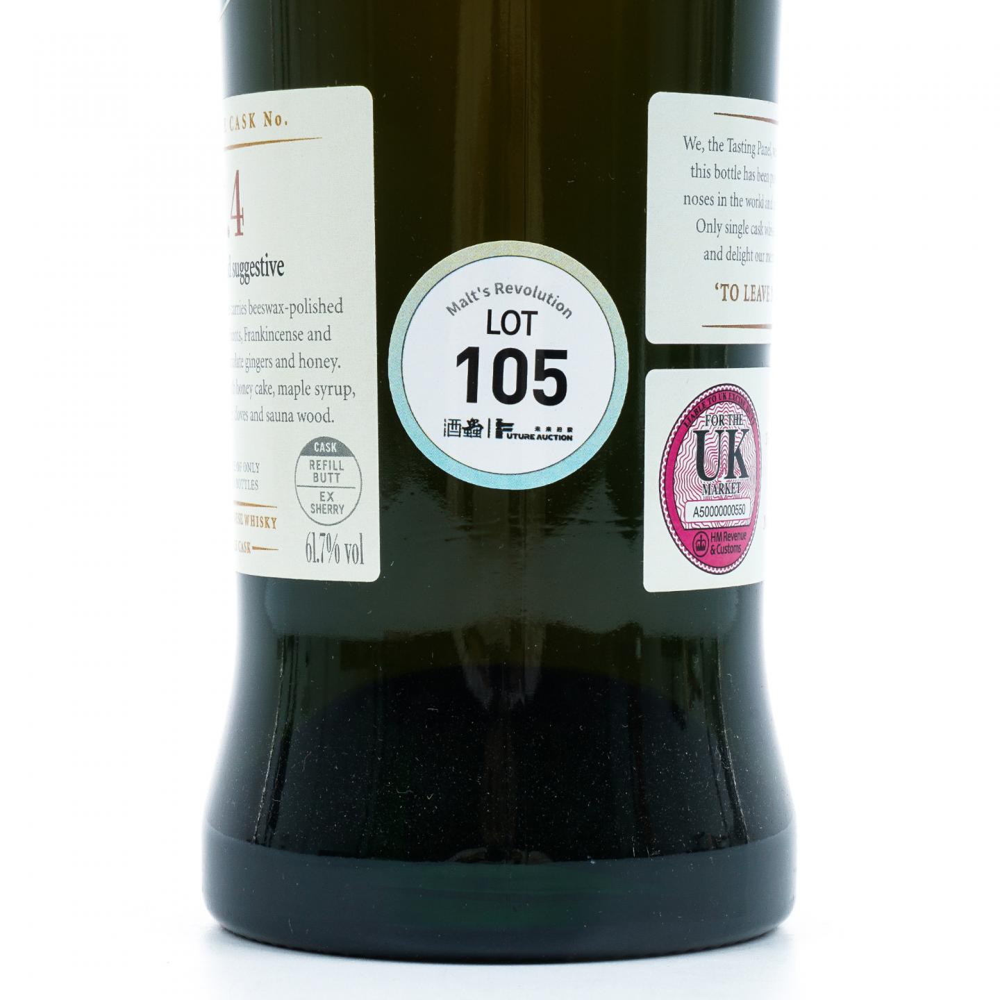 SMWS 132.4 轻井泽 17年 1996 雪莉桶