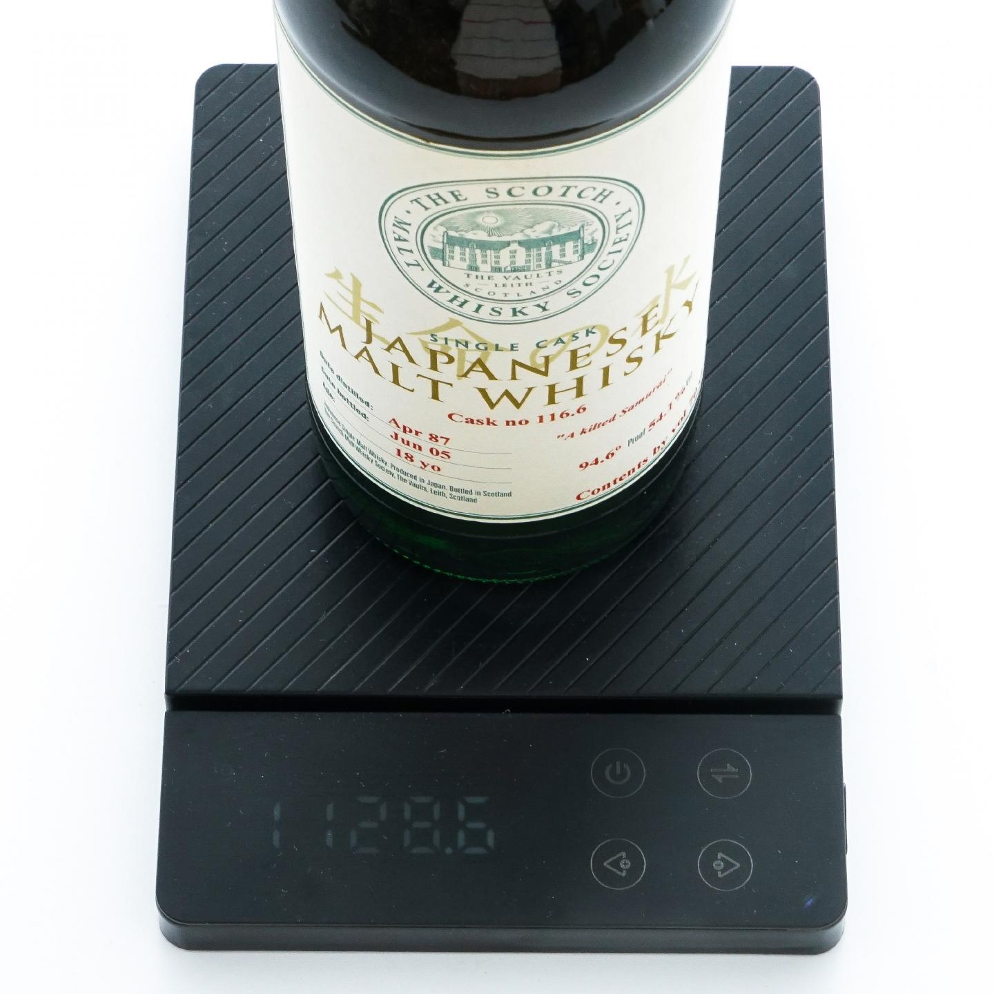 SMWS 116.6 余市 18年 1987-2005 生命之水