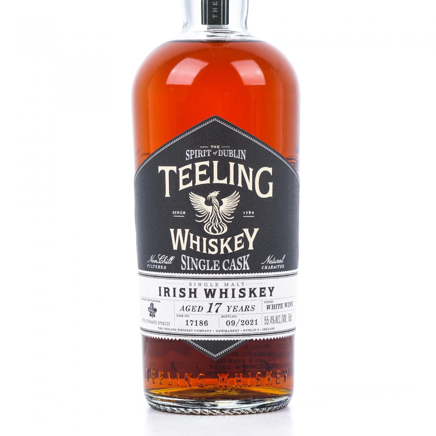 Teeling 帝霖 17年 2021 单桶#17186 白葡萄酒桶后熟