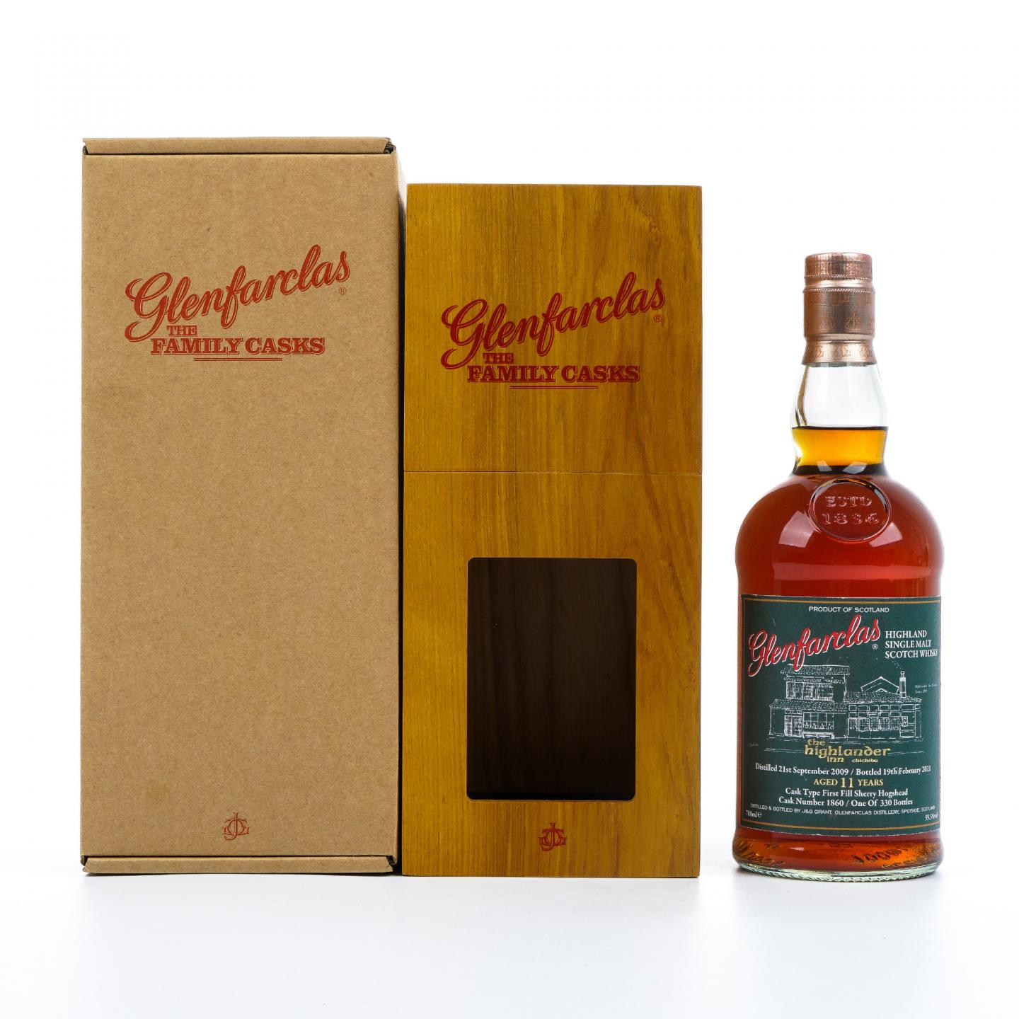 Glenfarclas 格兰花格 11年 2009-2021 雪莉桶#1860
