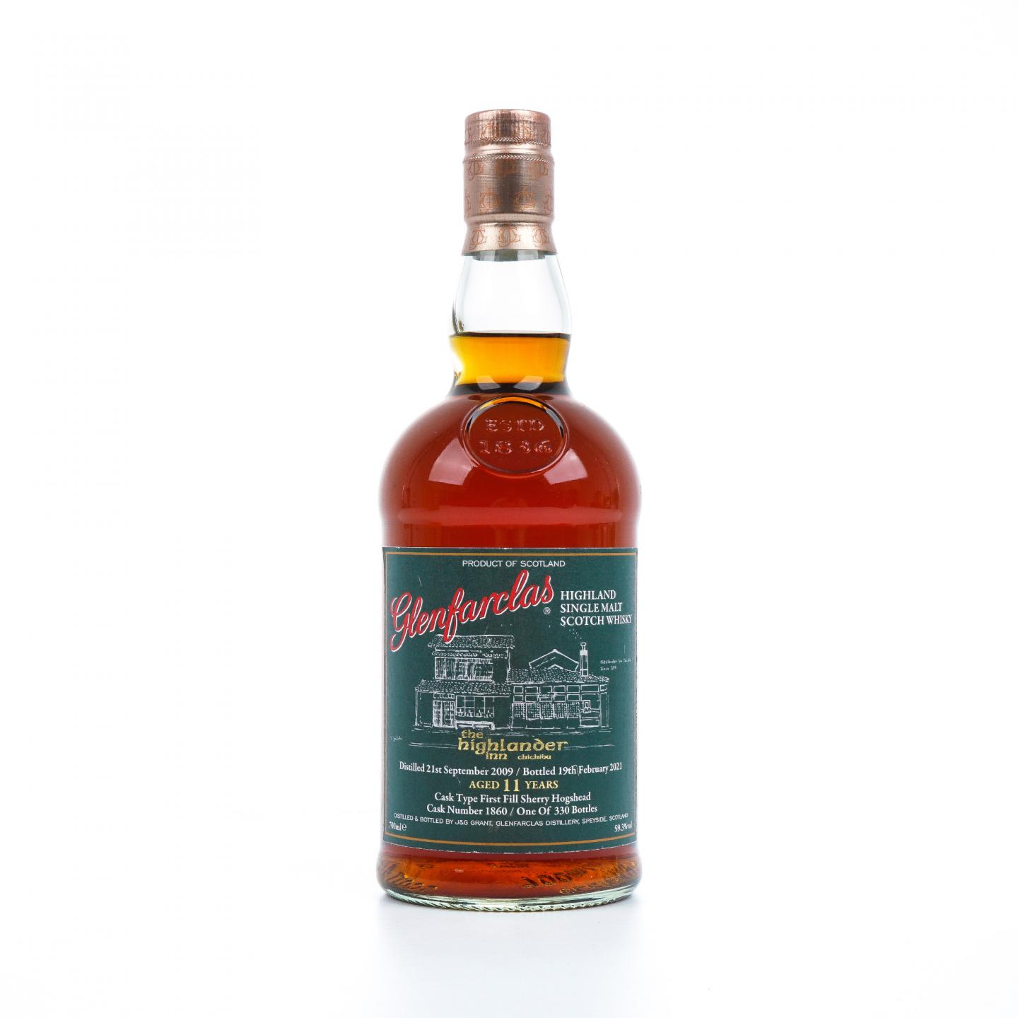Glenfarclas 格兰花格 11年 2009-2021 雪莉桶#1860